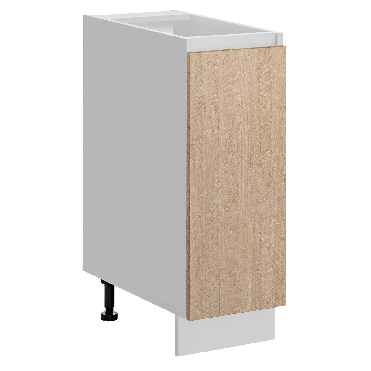 Szafka kuchenne stojąca Roma 30 cm kolor jodełka/biały