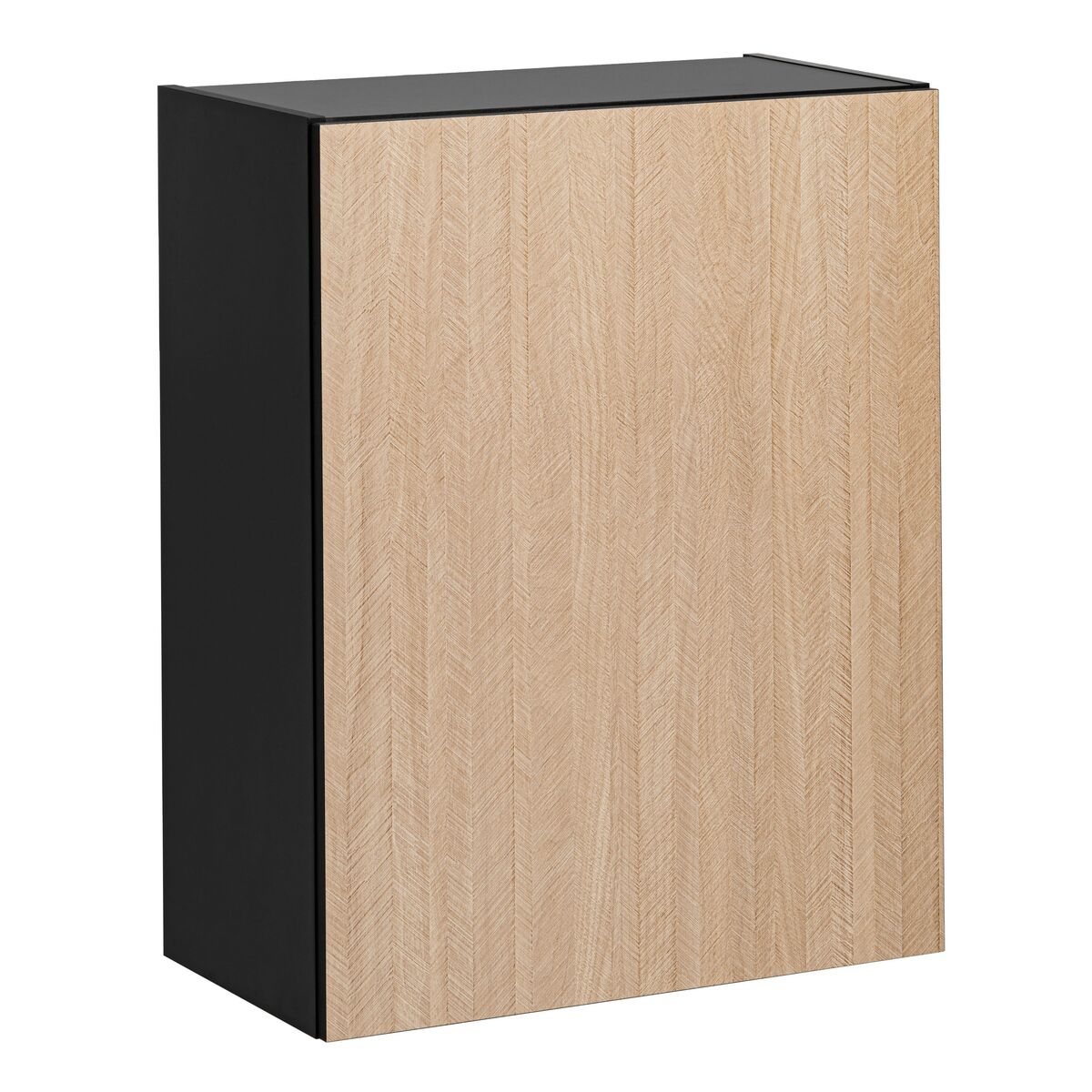 Szafka kuchenna wisząca Roma 60 cm kolor jodełka/czarny