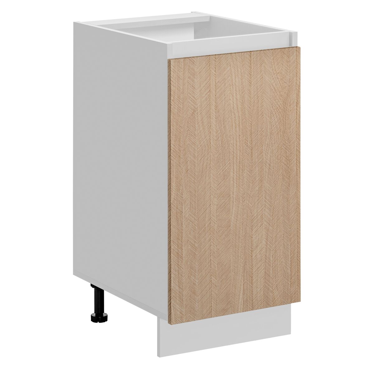 Szafka kuchenne stojąca Roma 40 cm kolor jodełka/biały