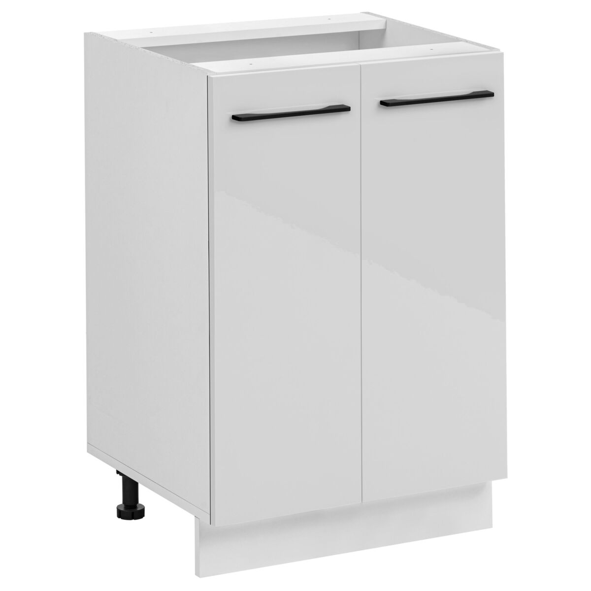 Szafka kuchenne stojąca Frida 60 cm kolor biały połysk