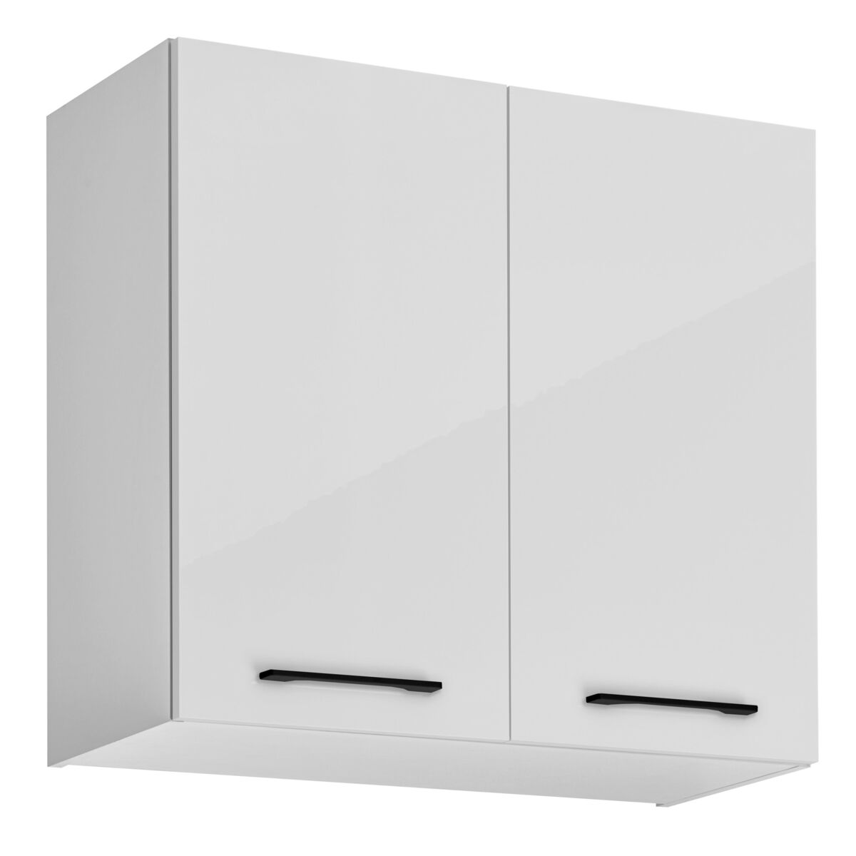 Szafka kuchenna wisząca Frida 80 cm kolor biały połysk