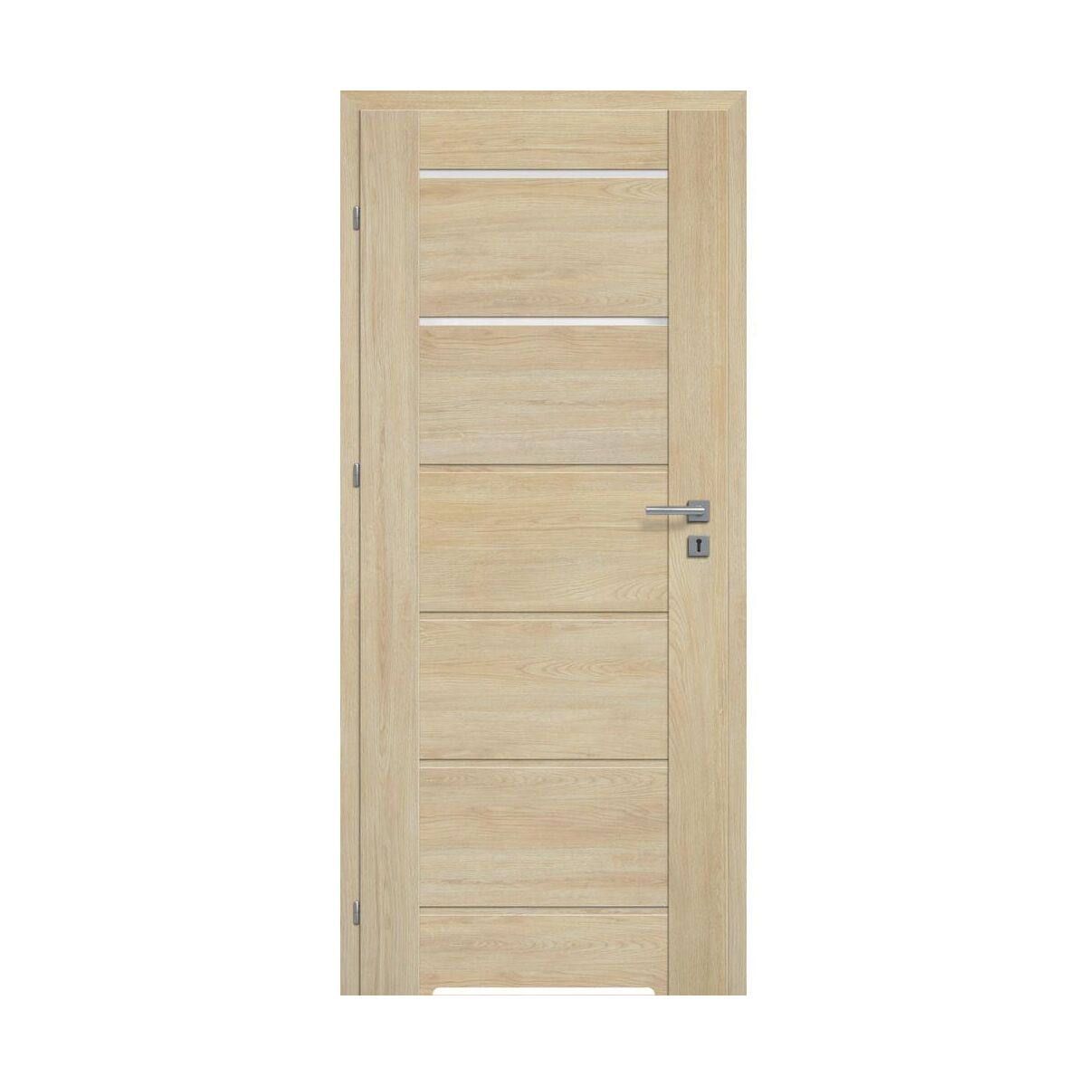 Drzwi wewnętrzne łazienkowe Arak dąb marone 80 lewe Artens