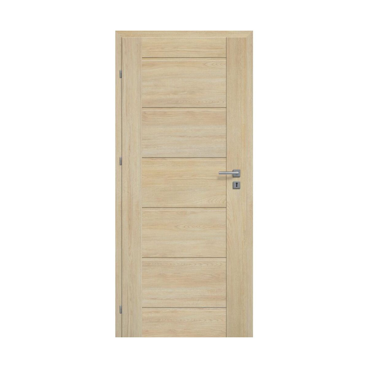 Drzwi wewnętrzne pełne Arak dąb marone 80 lewe Artens