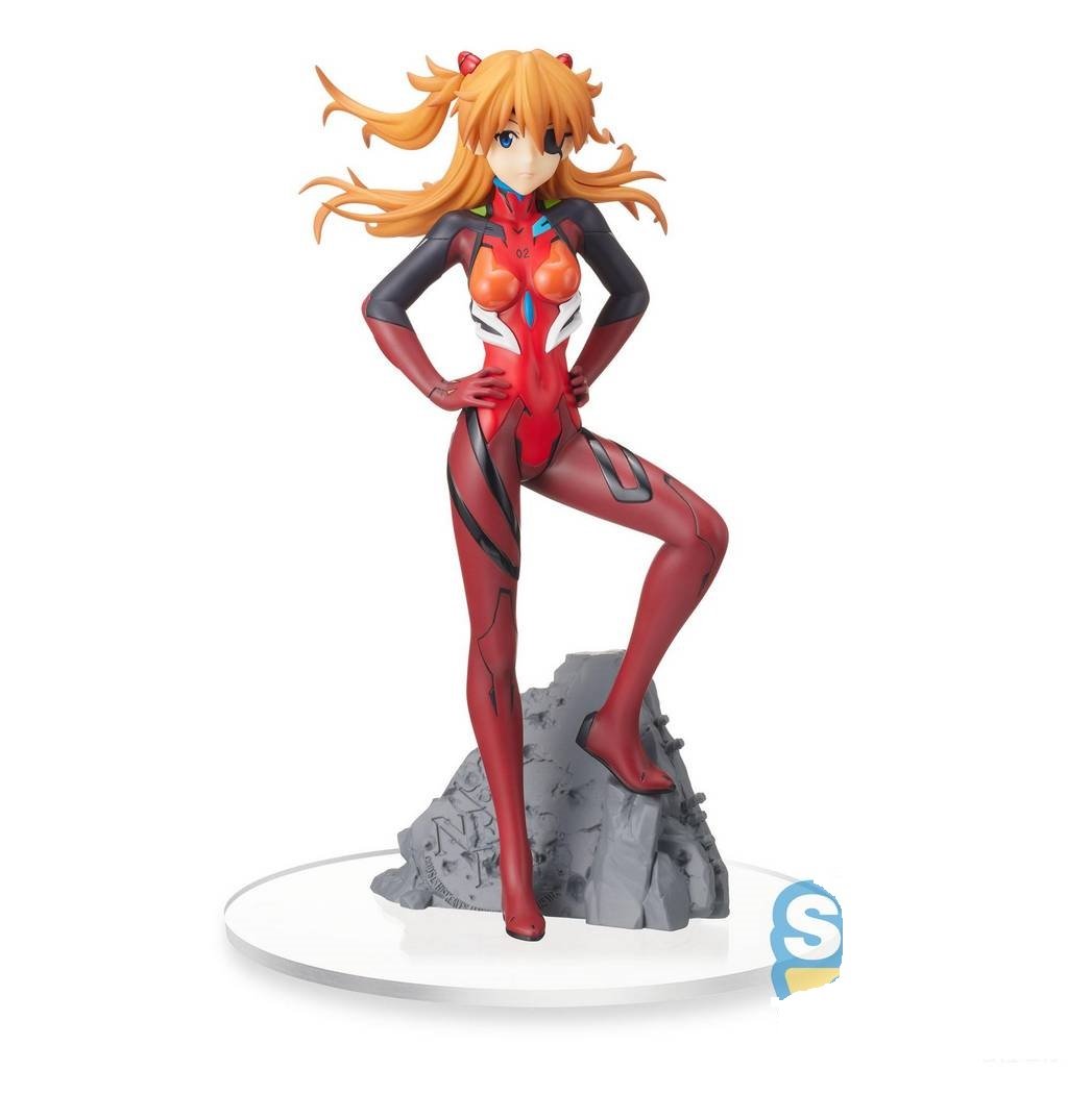 Neon Genesis Evangelion Asuka Shikinami Figurka kolekcjonerska, 23cm, Sega