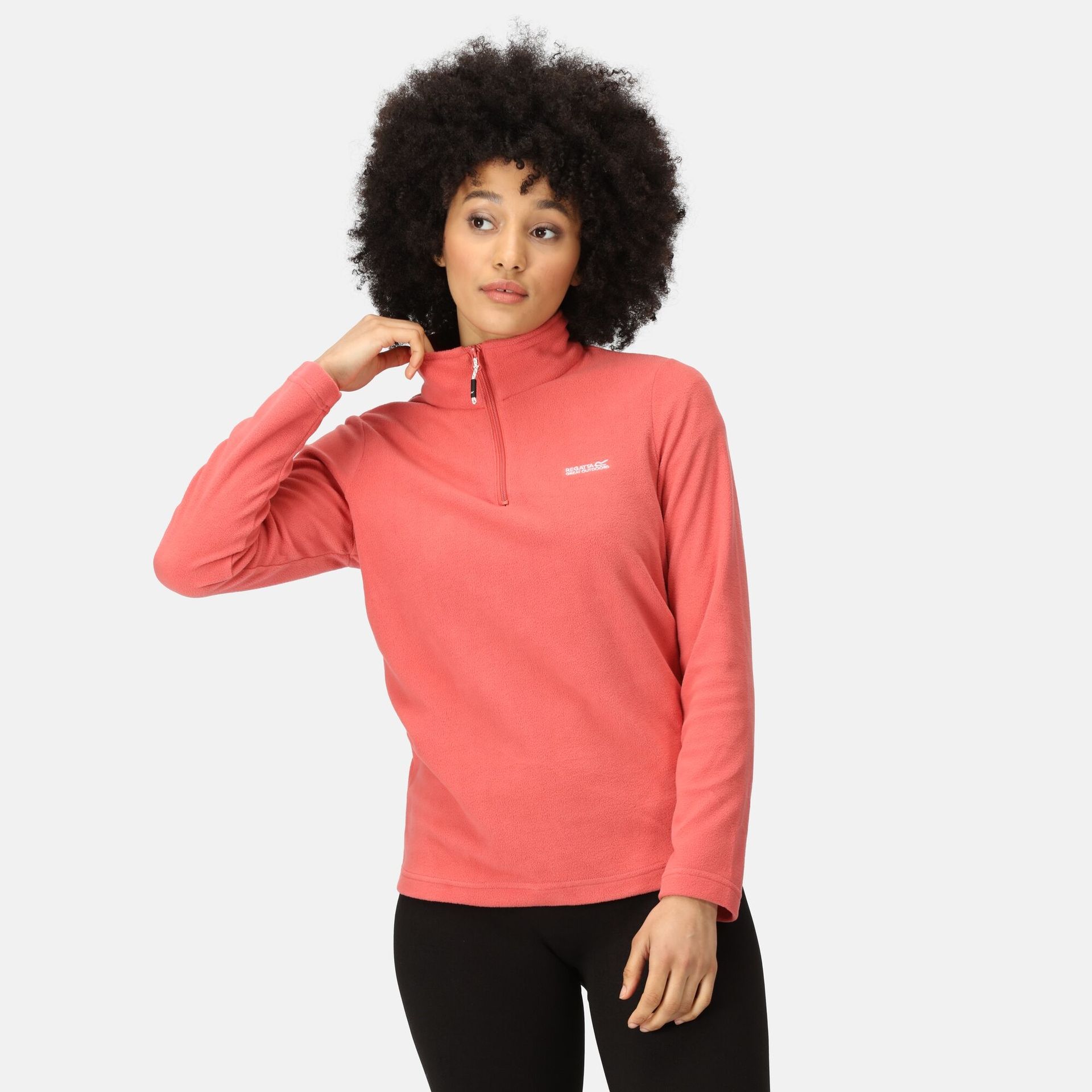 Regatta Damski Polar z Suwakiem Sweethart Jasnoczerwony