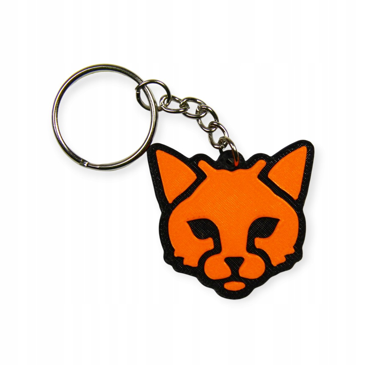 Breloczek Pomarańczowy Kot Kotek Brelok