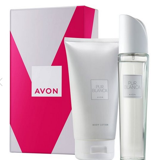 Avon, Pur Blanca, Zestaw Kosmetyków, 2 Szt.