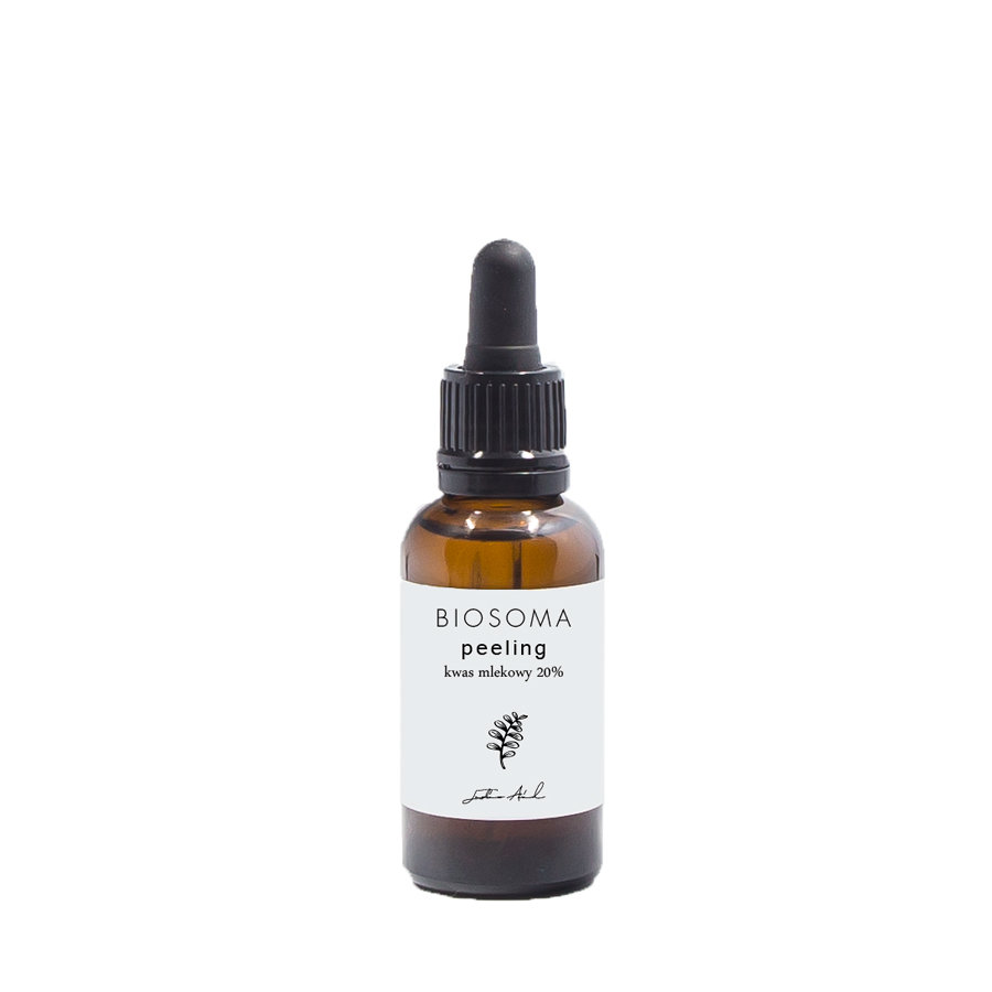 Biosoma, Peeling z kwasem mlekowym 20%, 30 ml