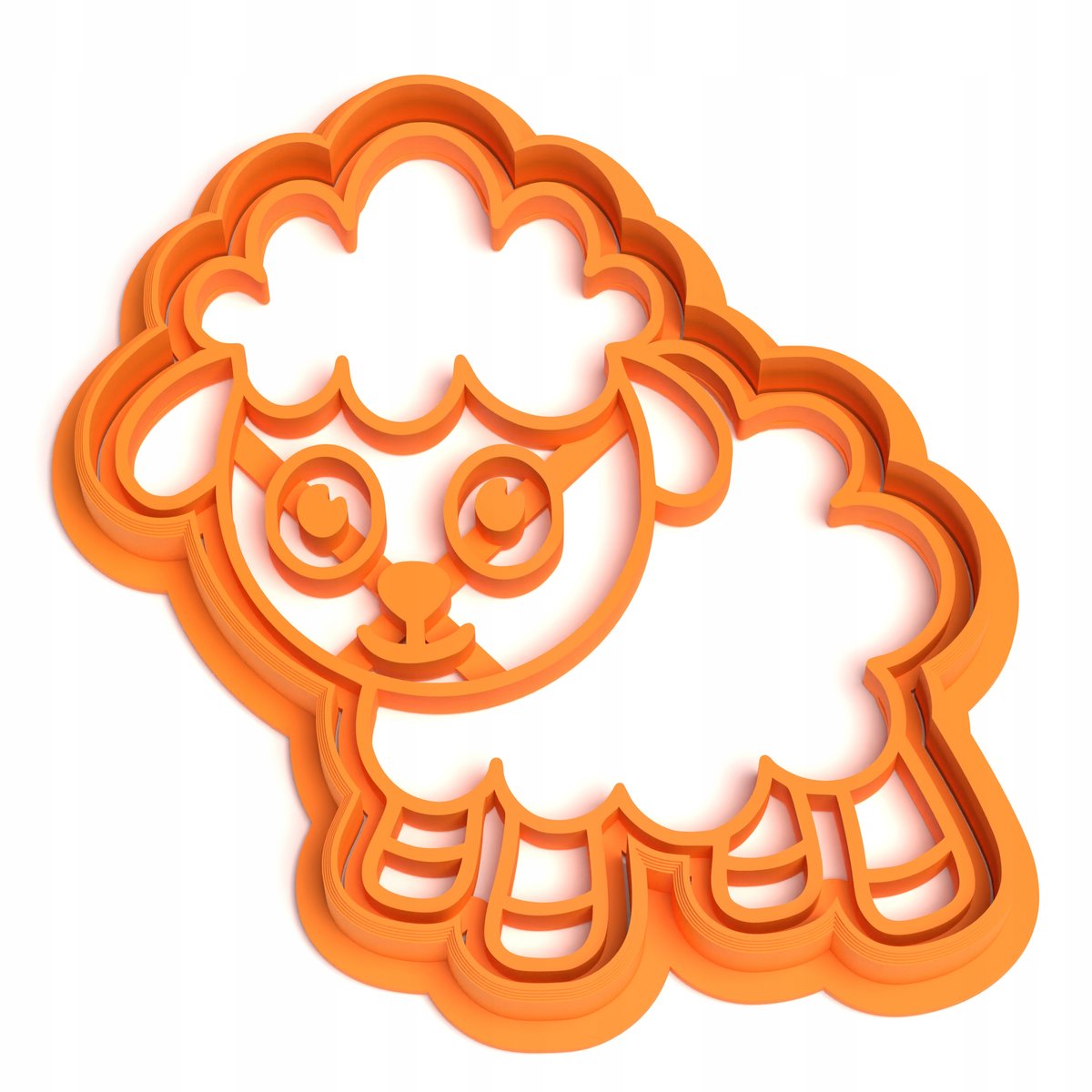 Foremka Owca Owieczka Wieś Wielkanoc Wykrawacz