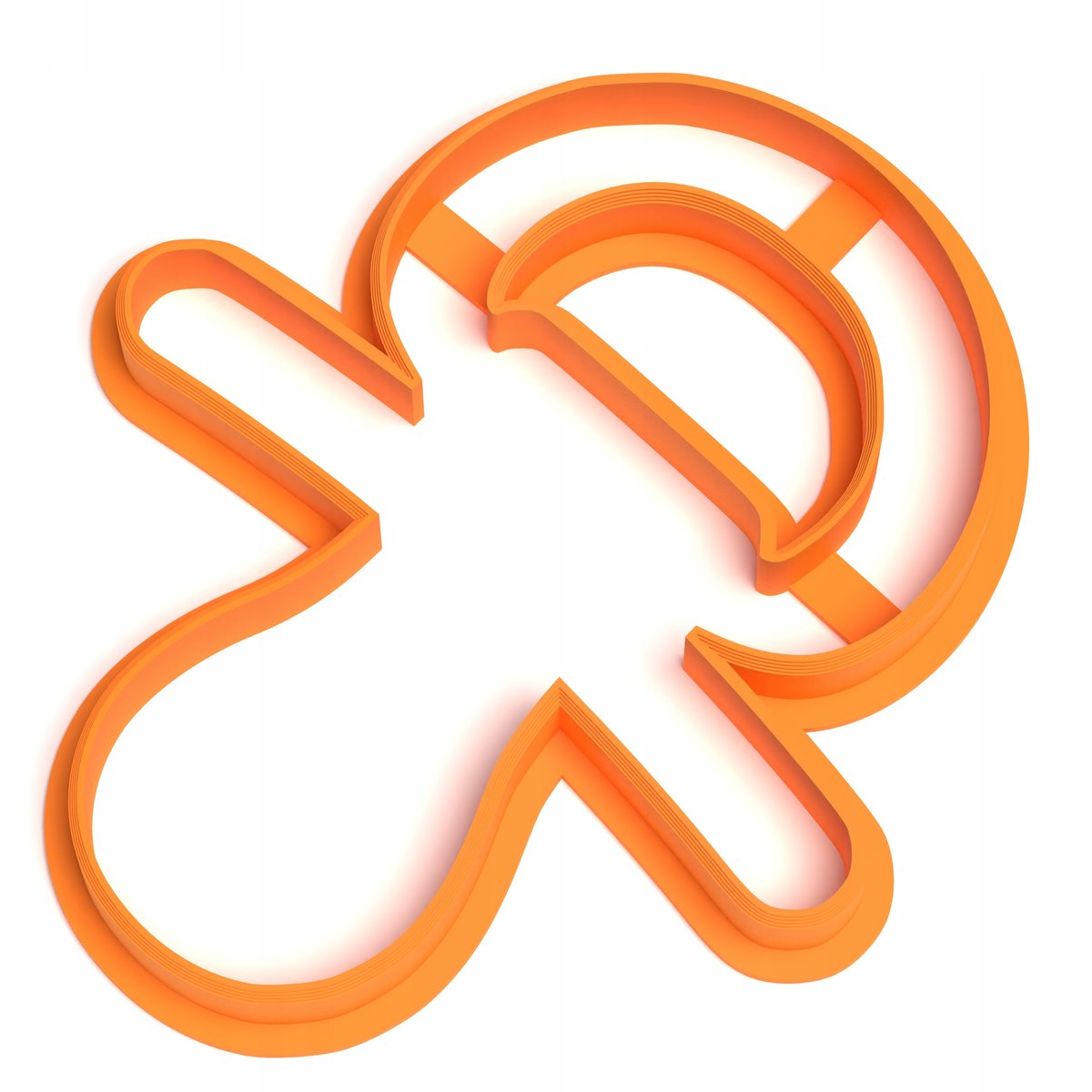 Forma Smoczek Cumel Narodziny Dziecko Wykrawacz