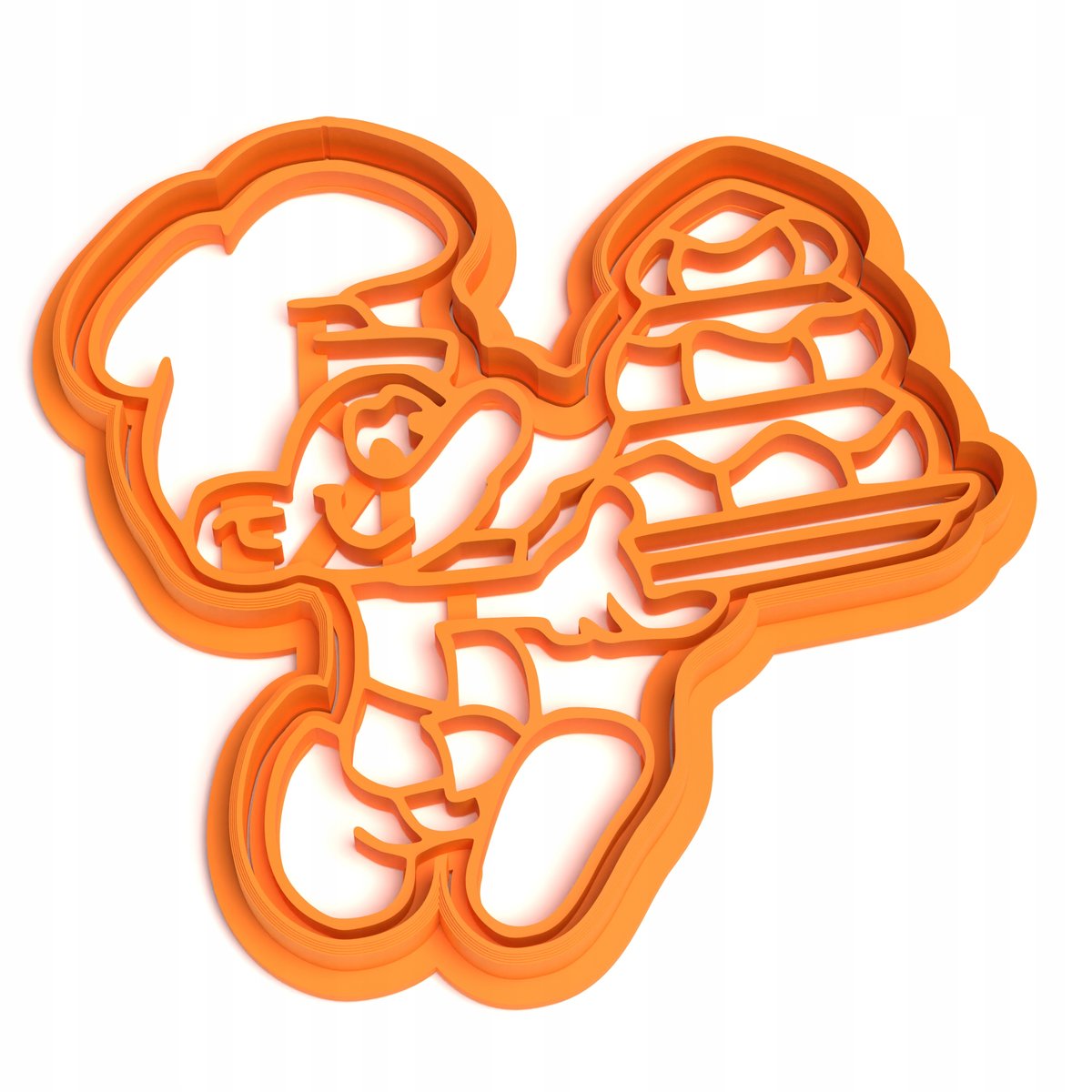 Foremka ciasteczek Łasuch Smerf Smerfy Wykrawacz