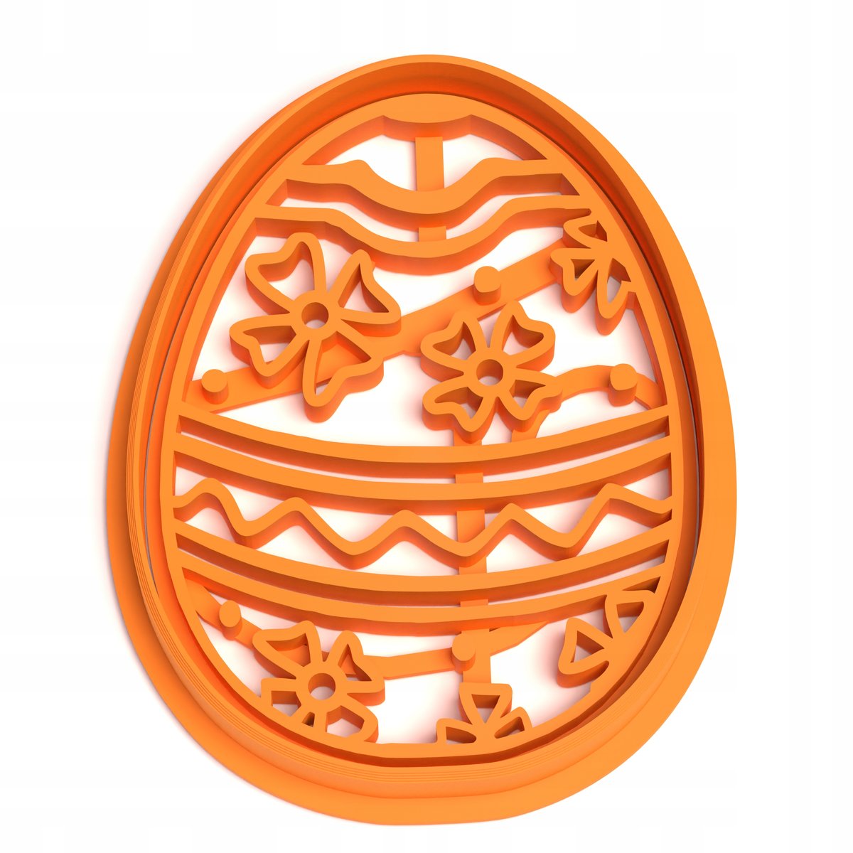 Foremka Jajko Wielkanocne 8 Pisanka Kwiatki