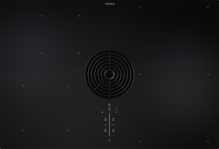 BORA M Pure płyta indukcyjna ze zintegrowanym wyciągiem oparów - powietrze w obiegu zamkniętym PURMU przedsprzedaż !