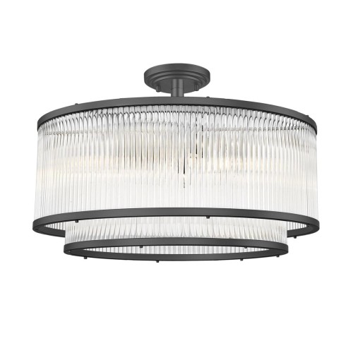 Sergio lampa sufitowa 6xE14 czarna C0528-06H-P7AC
