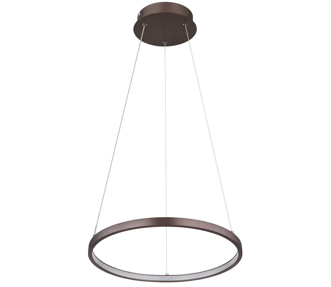 Globo 67192-19BR - LED Żyrandol na lince RALPH LED/19W/230V brązowy