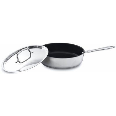 Berghoff STUDIO PATELNIA GŁĘBOKA 28 CM Z POKRYWKĄ STAL NIERDZEWNA 18/10 INDUKCJA 4491001