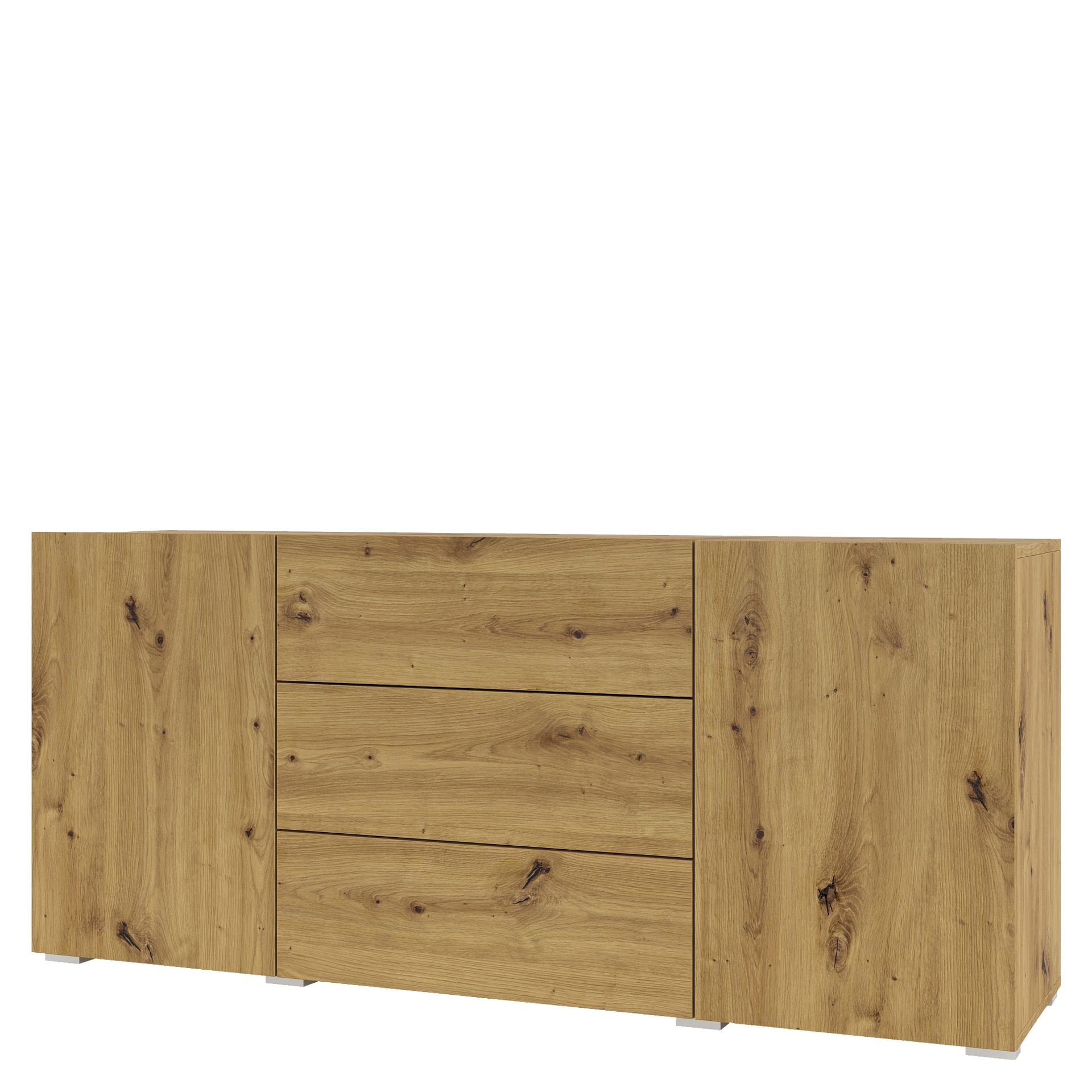 Komoda Stojąca / Wisząca TYP-26 Ava Helvetia Wieruszów Artisan / Czarny Mat