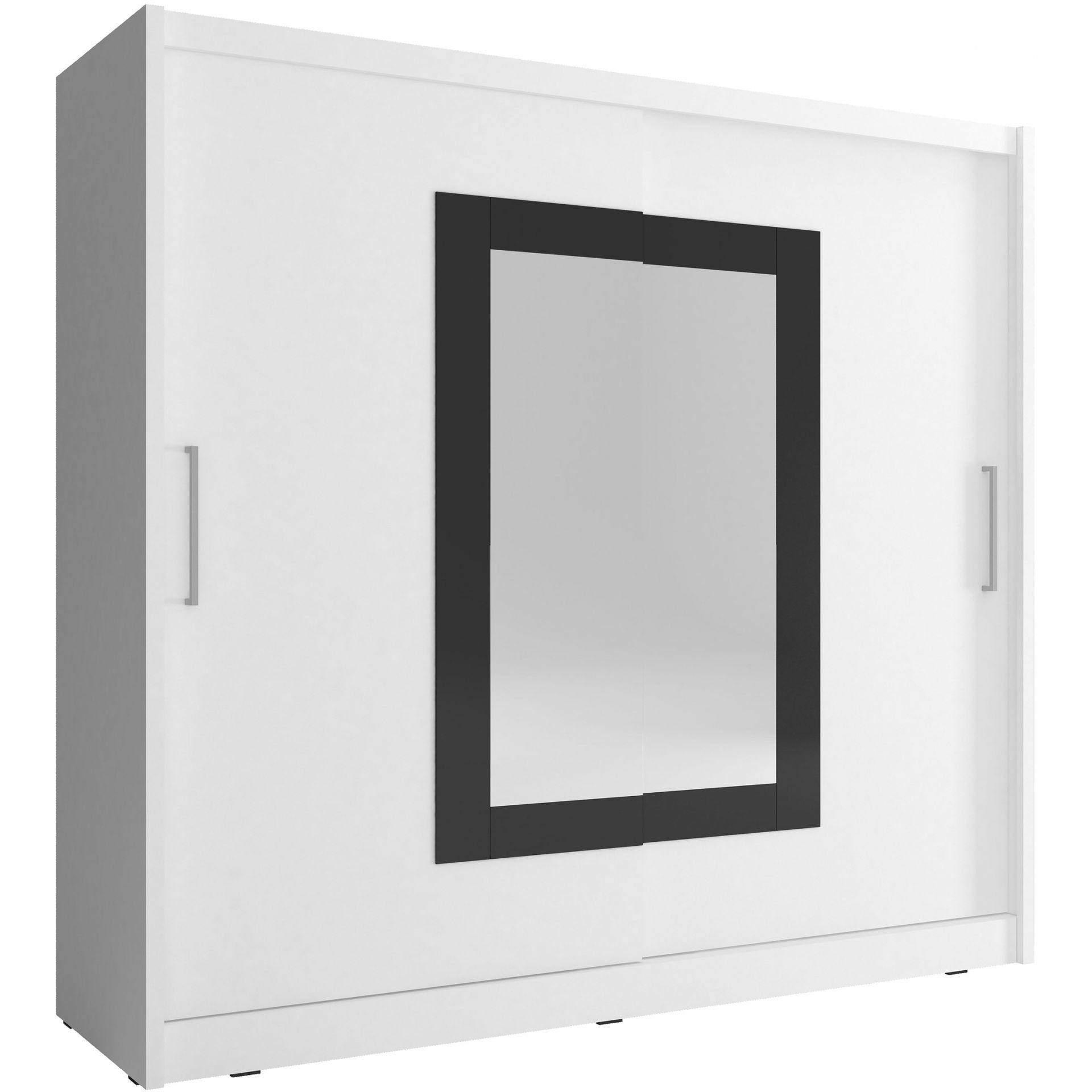 Szafa z Lustrem 180 Wiki II Piaski Meble Biały