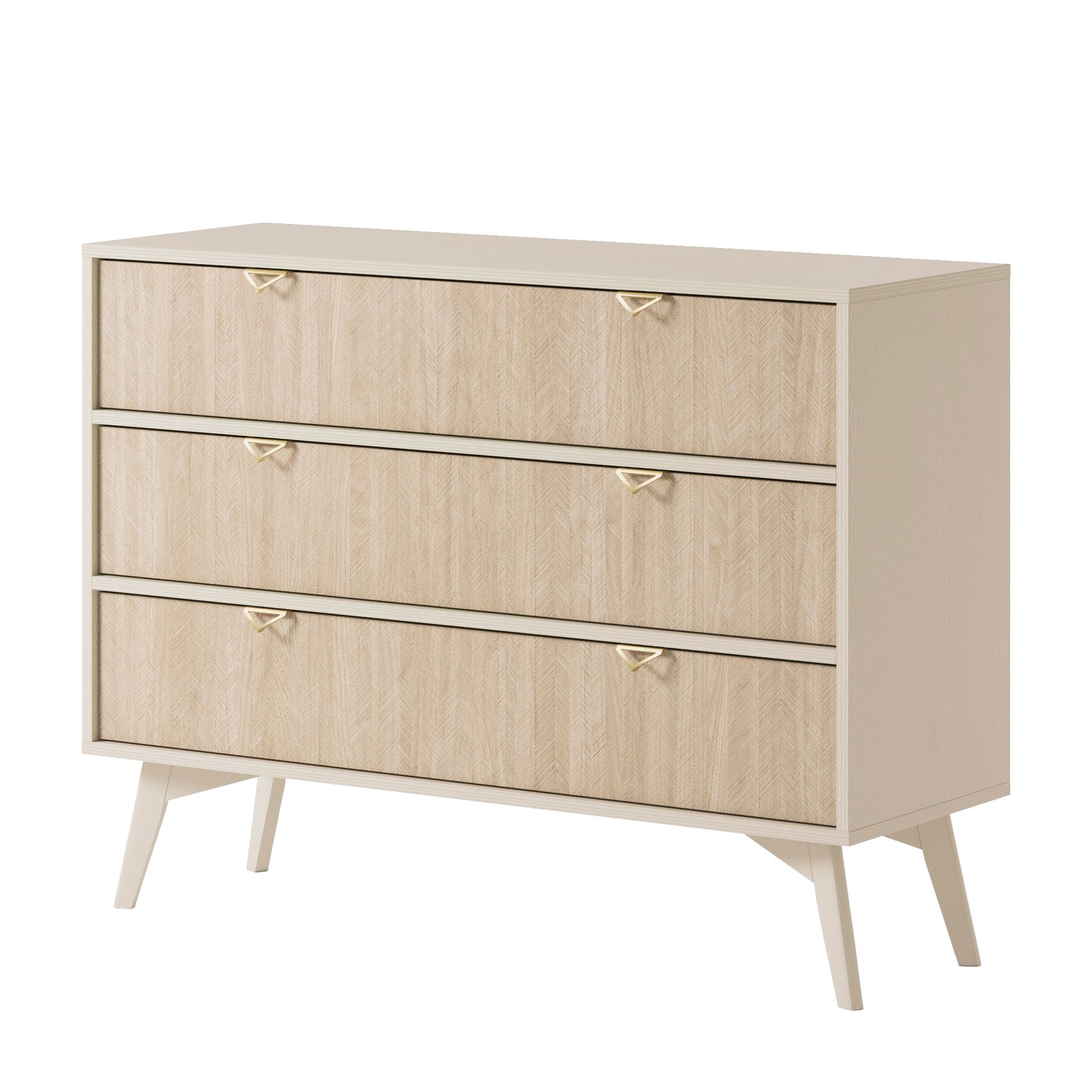 Komoda KSZ106 Forest Piaski Meble Eukaliptus / Jodelka Skandi