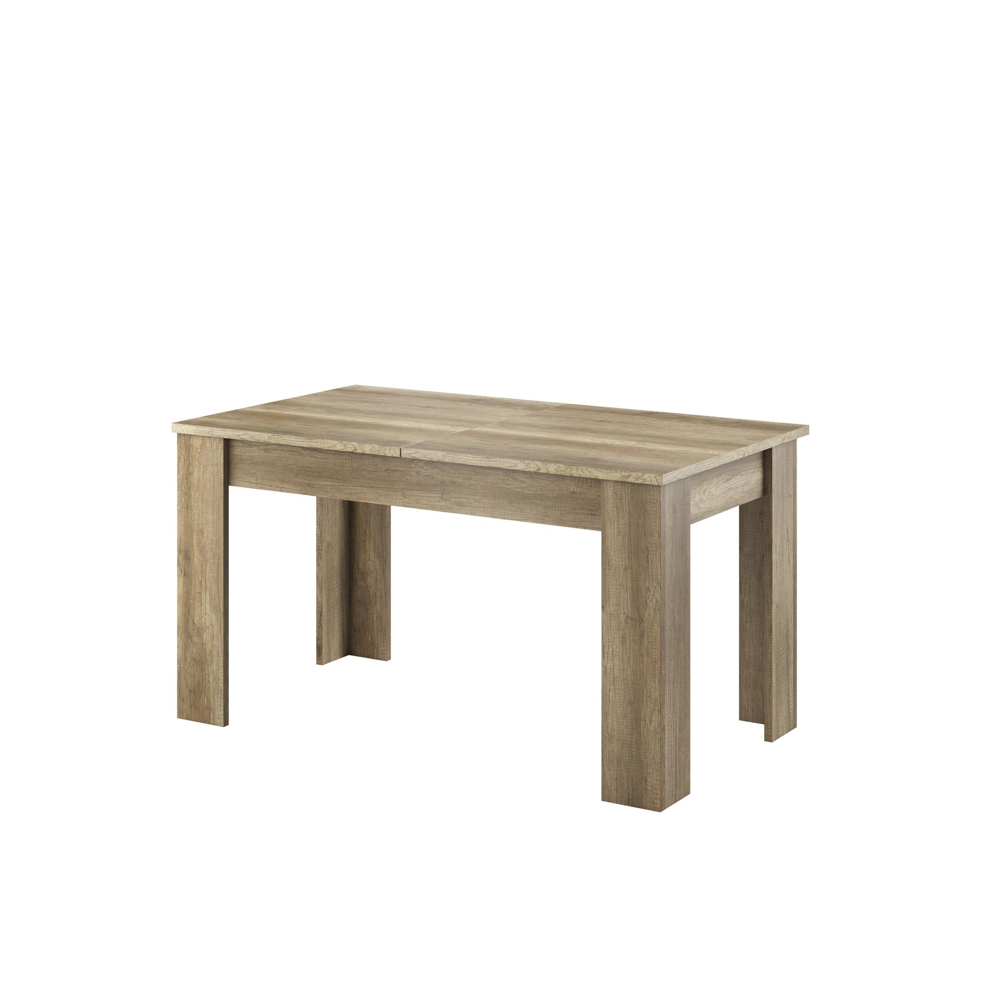 Stół Rozkładany L140 Piaski Meble Dąb Riviera