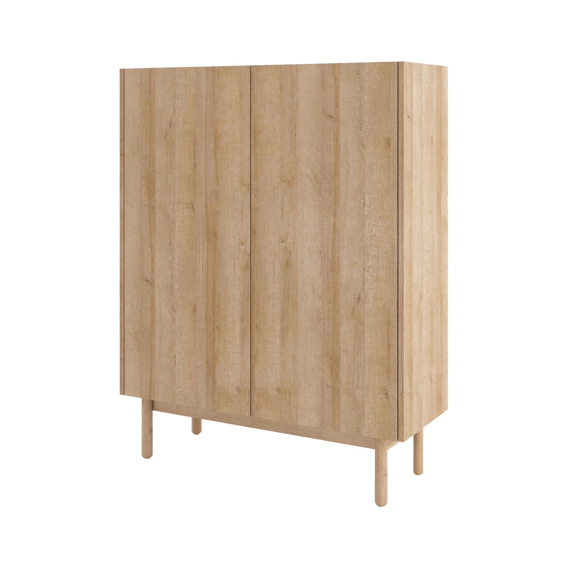 Komoda KD97 Boho Piaski Meble Dąb Riviera, Marmur Bianco