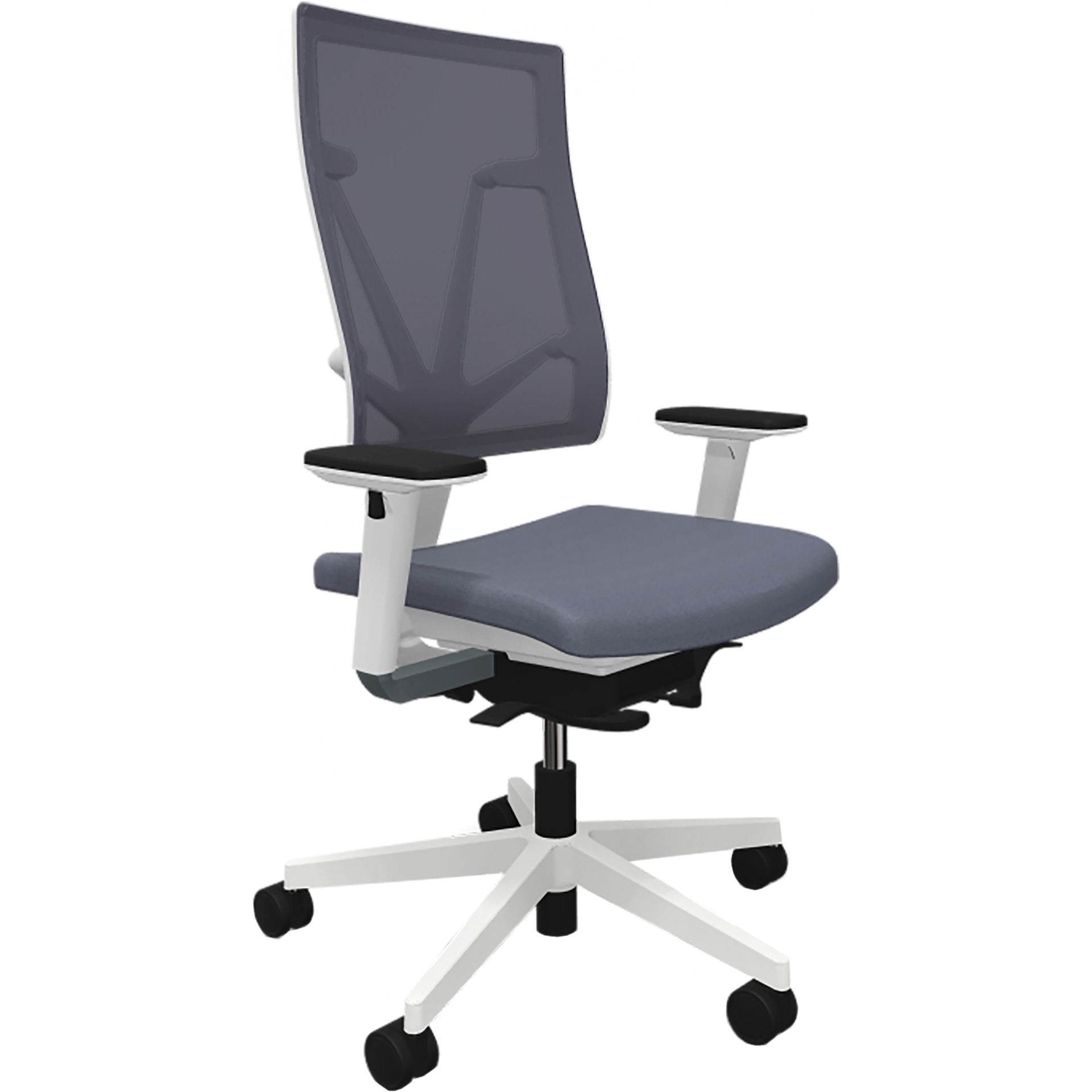Fotel Obrotowy Biurowy 4ME-MESH-W-SOFT-SEAT-SFB1.SMV Nowy Styl