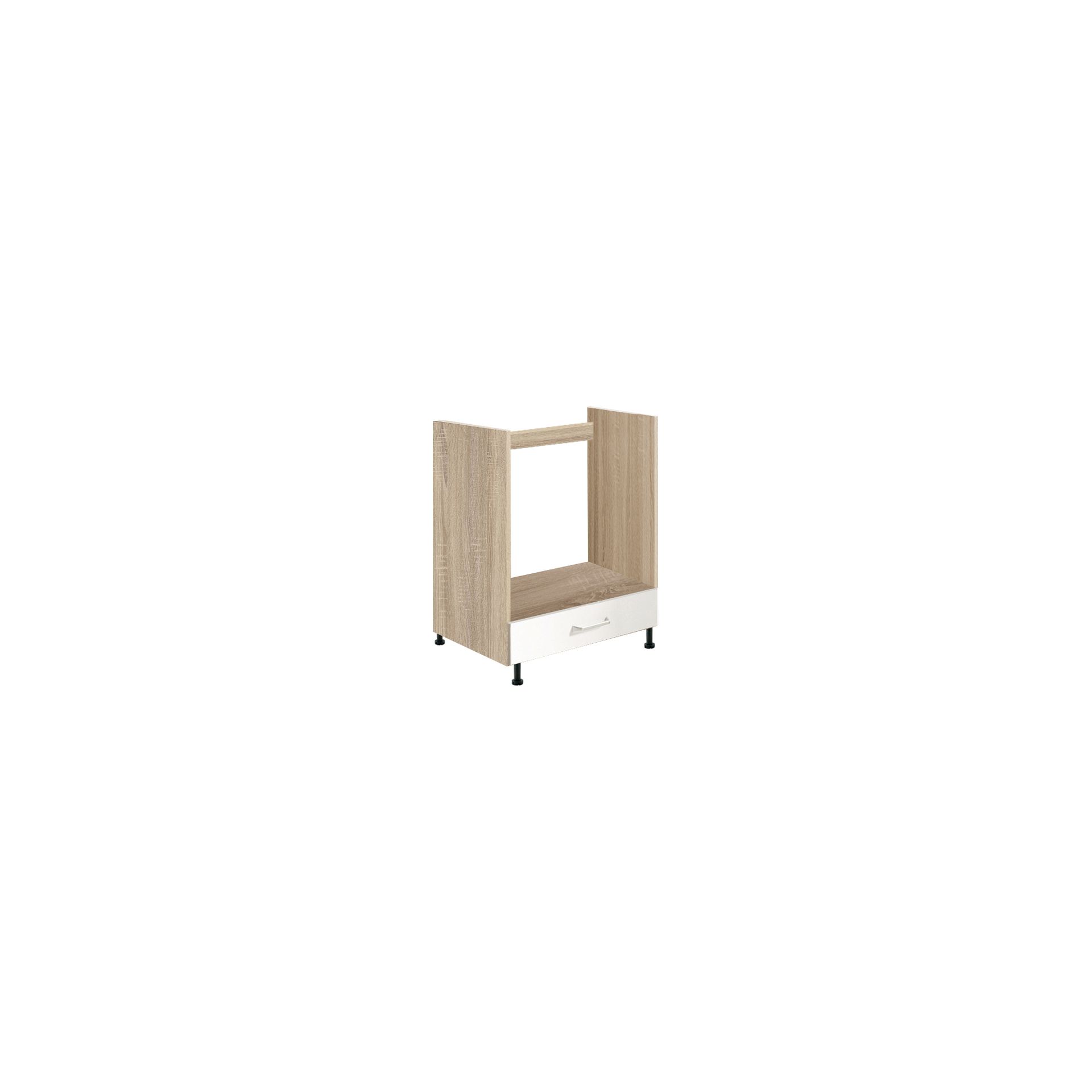 Szafka Dolna Stojąca Pod Zabudowę Piekarnika ECO-17D Econo Fadome Dąb Sonoma, Basic, h 10cm