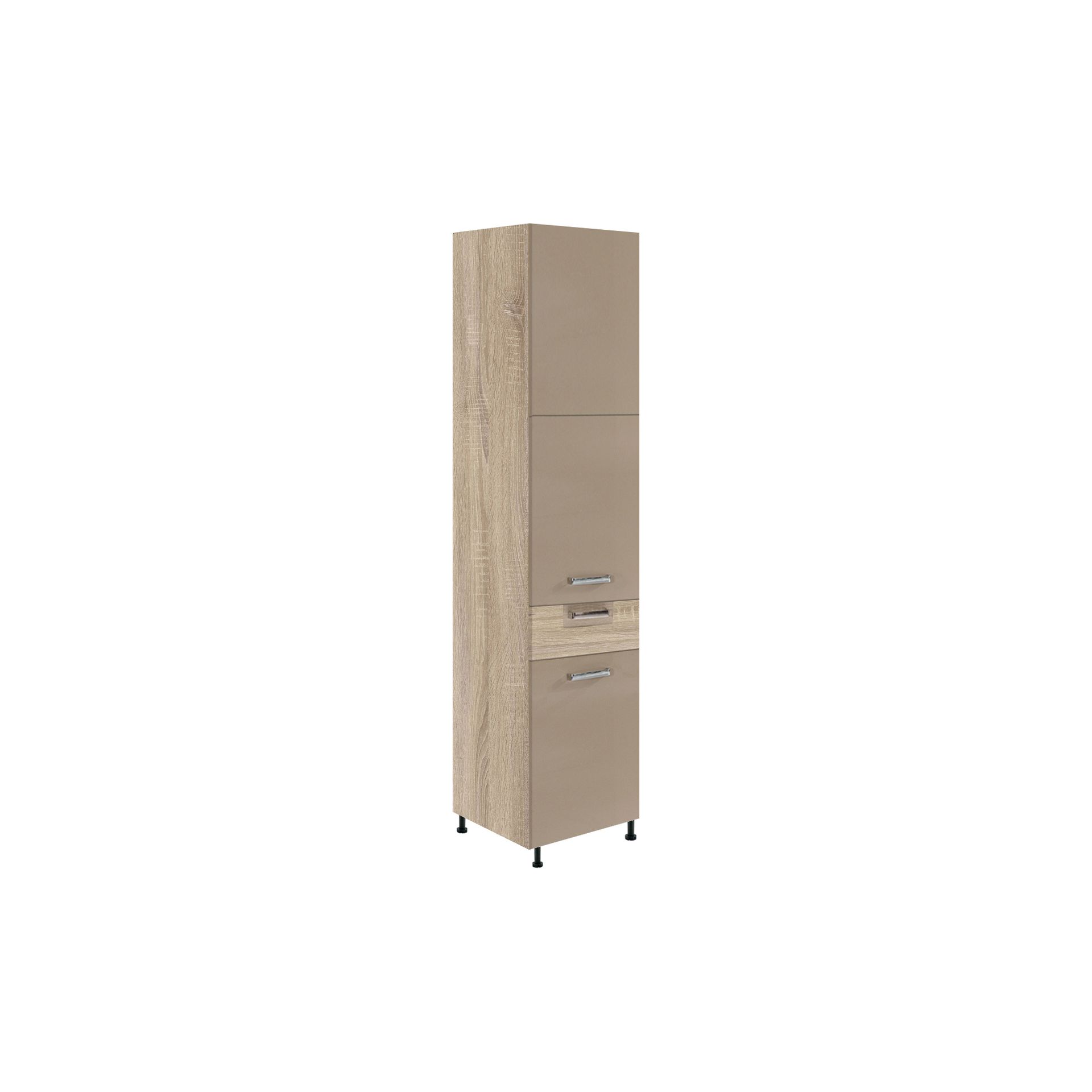 Szafka Dolna Wysoka Słupek 40 cm PRE-19D Premio Fadome Dąb Sonoma, Lux, h 10cm