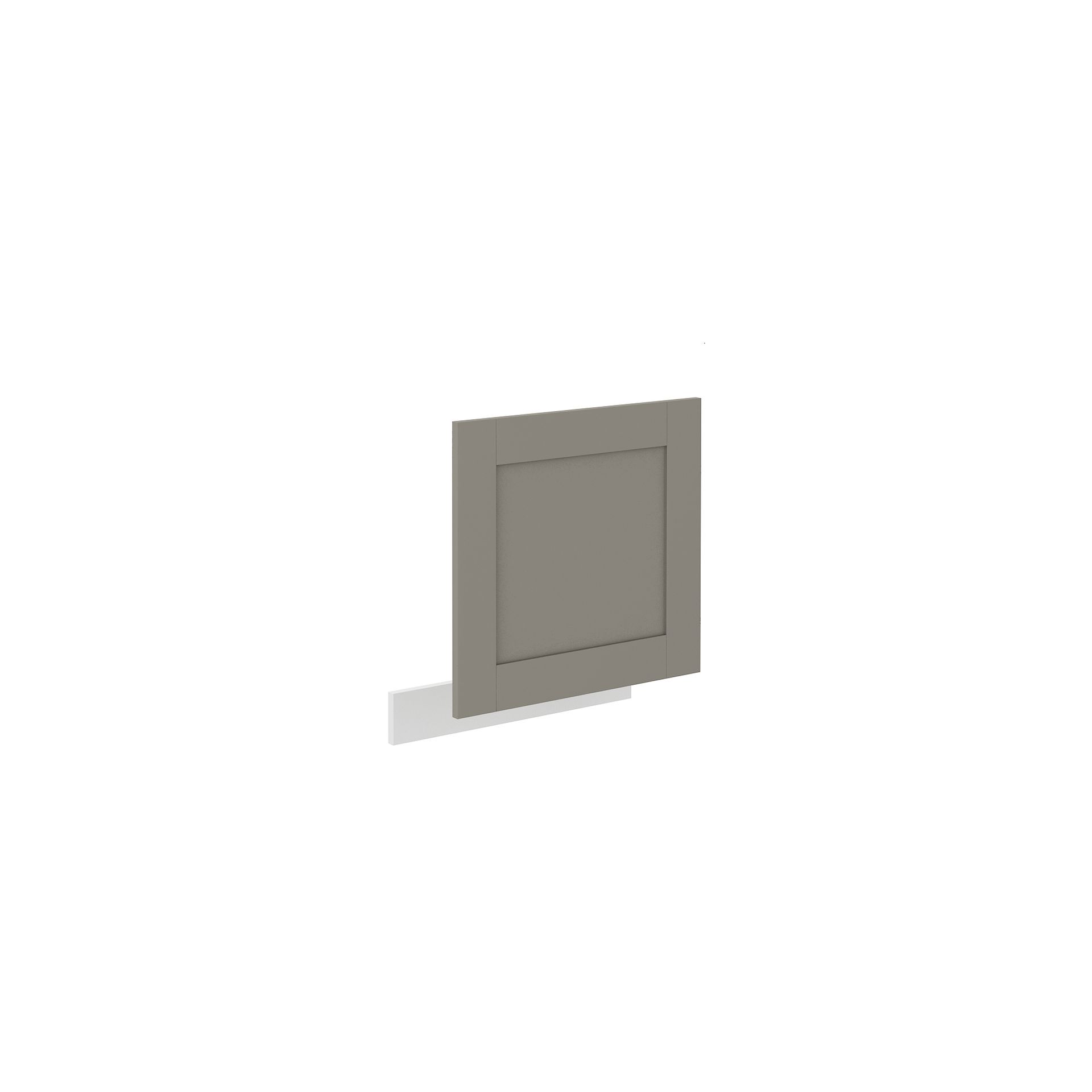 Front od Zmywarki ZM 570 x 596 Luna Clay Grey Stolarz Lempert Dąb Artisan