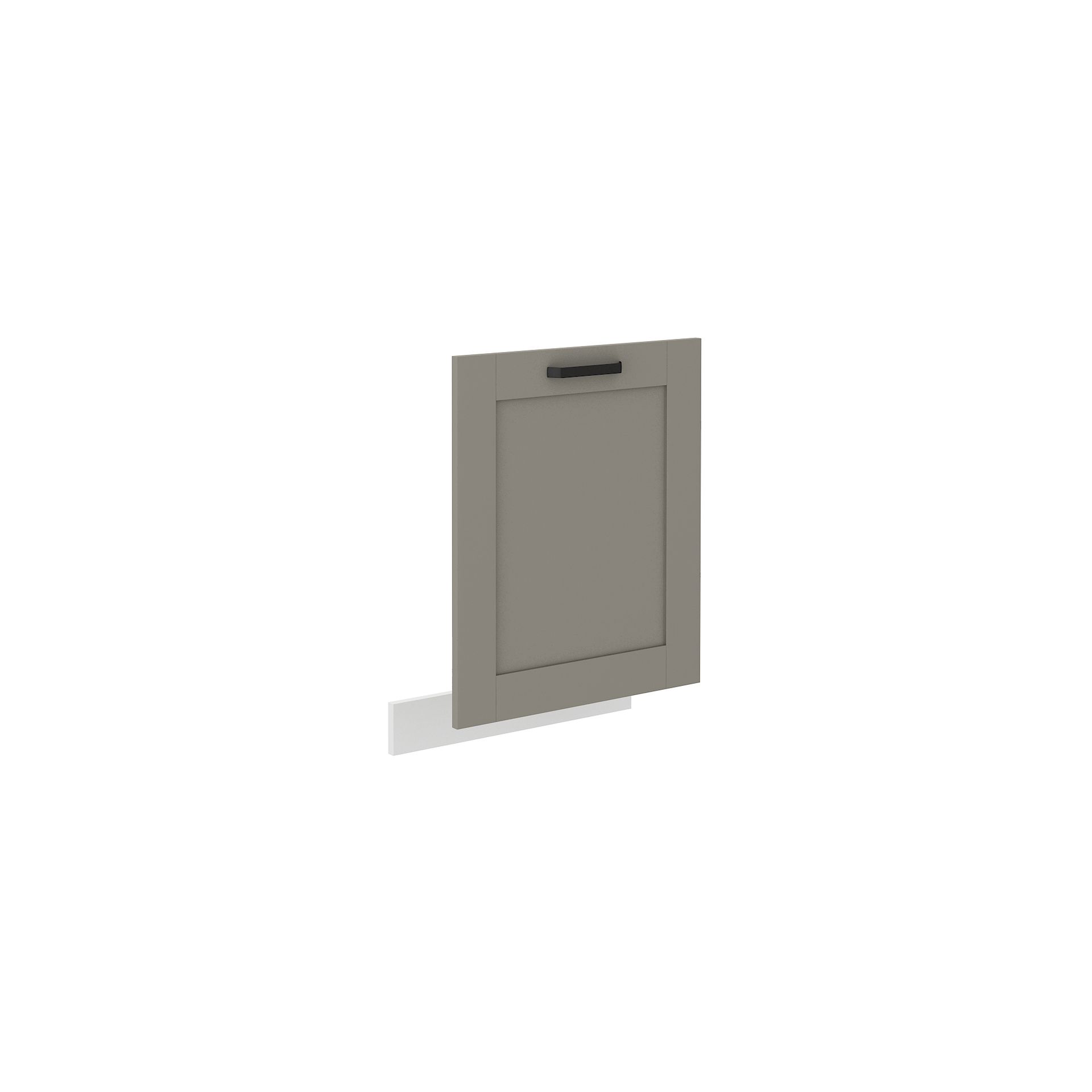 Front od Zmywarki ZM 713 x 596 Luna Clay Grey Stolarz Lempert Dąb Artisan