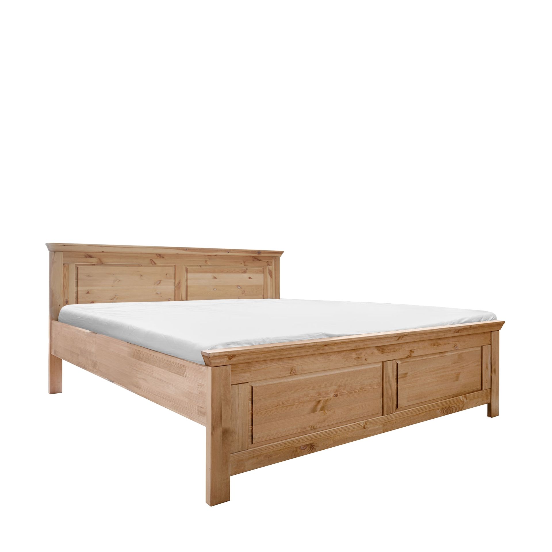 Łóżko 180 x 200 Drewniane z Sosny Bejcowanej SZ-0079-5501 SZ-0079 G+K Meble