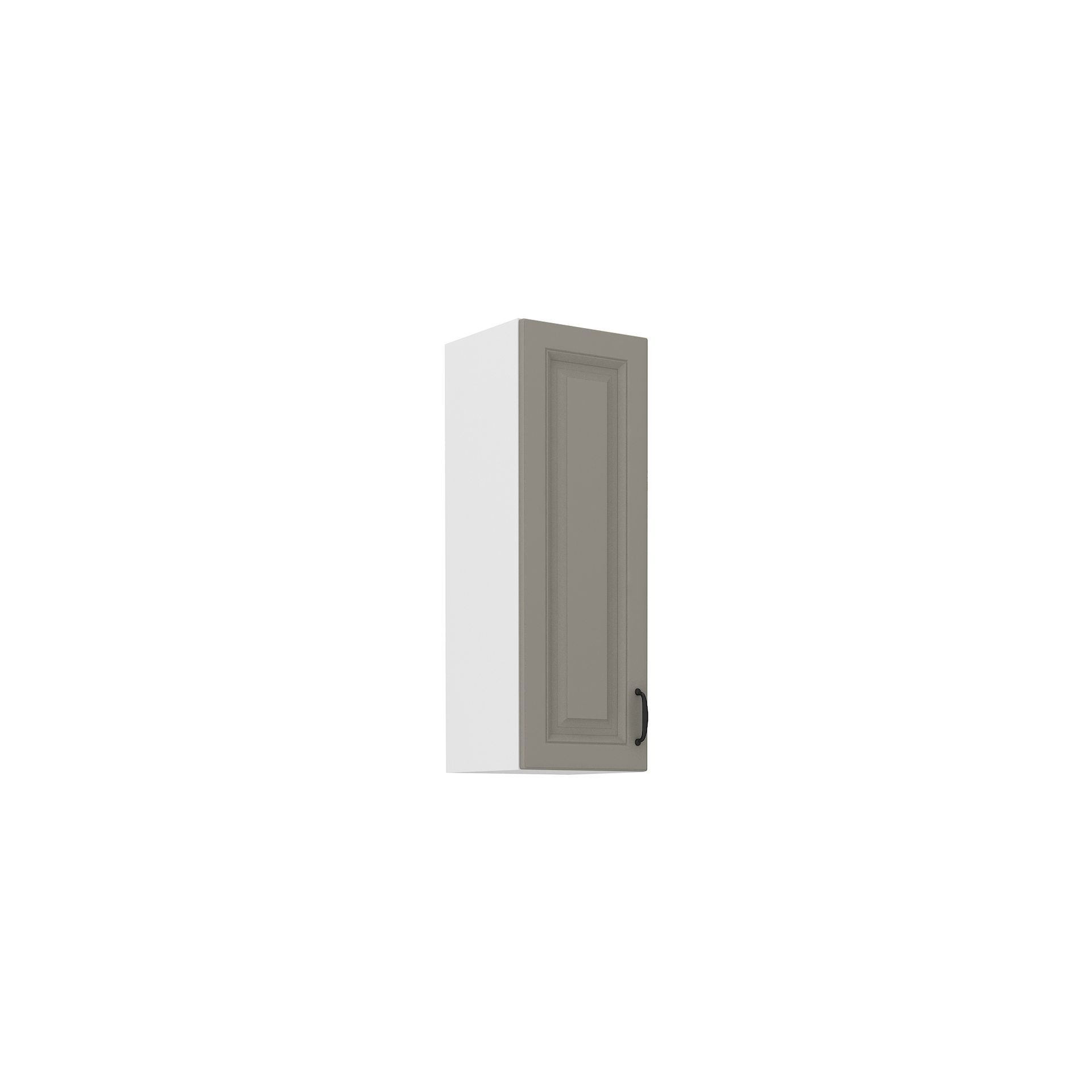 Szafka Górna Wisząca 30 G-90 1F Stilo Clay Grey Stolarz Lempert Biały Mat