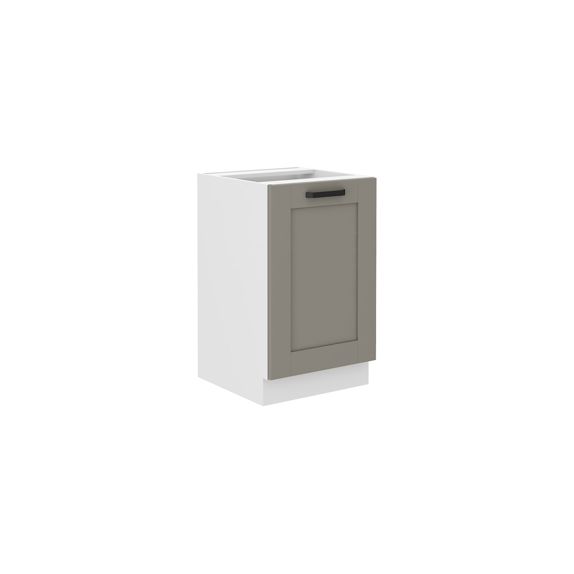 Szafka Pod Zlewozmywak 1 Drzwi 50ZL 1F Luna Clay Grey Stolarz Lempert Dąb Artisan