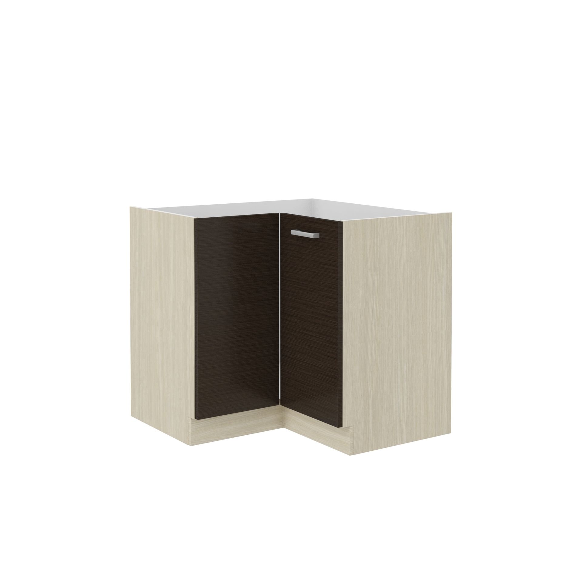 Szafka Kuchenna Stojąca Narożna 1 Drzwi 89 x 89 ND 1F Chamonix Stolarz Lempert Legno Ciemne, Dąb Ferrara