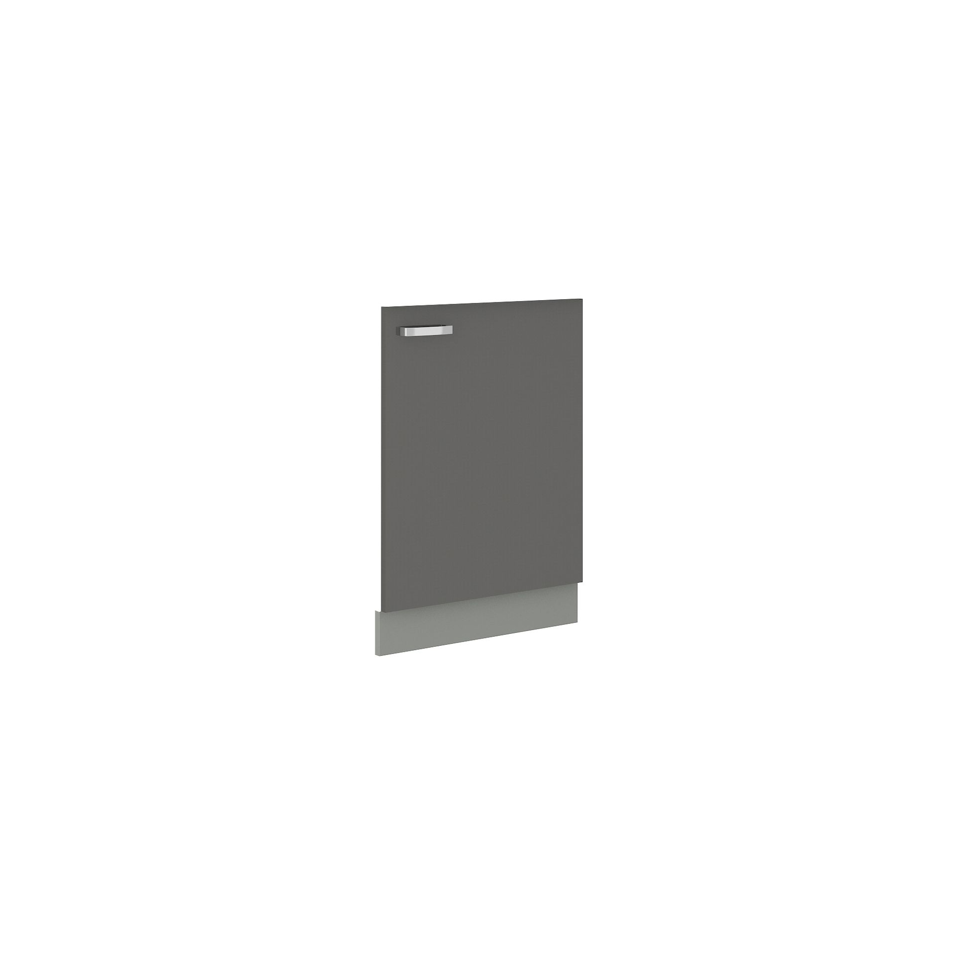 Front od Zmywarki ZM 713 x 596 Grey Stolarz Lempert
