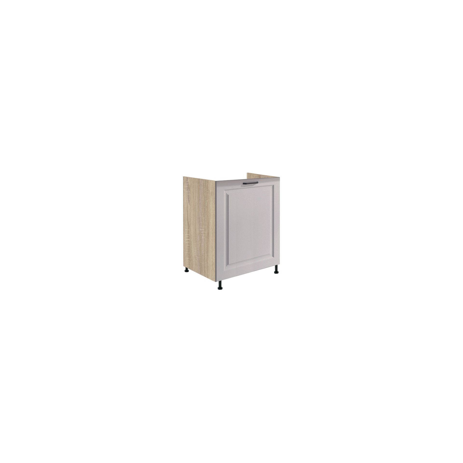 Szafka Pod Zlewozmywak 1 Drzwi 60 cm SM-11D Smart Congo Fadome Dąb Sonoma, Basic, h 10cm