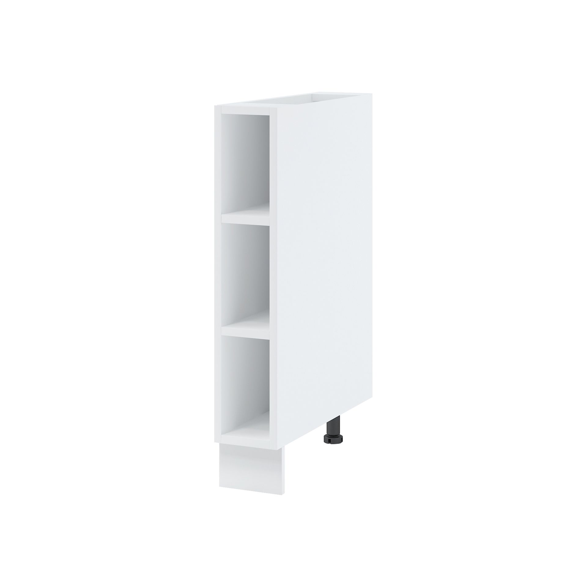 Szafka Dolna Stojąca Otwarta DK 15 Layman Szary Mat, h 10cm