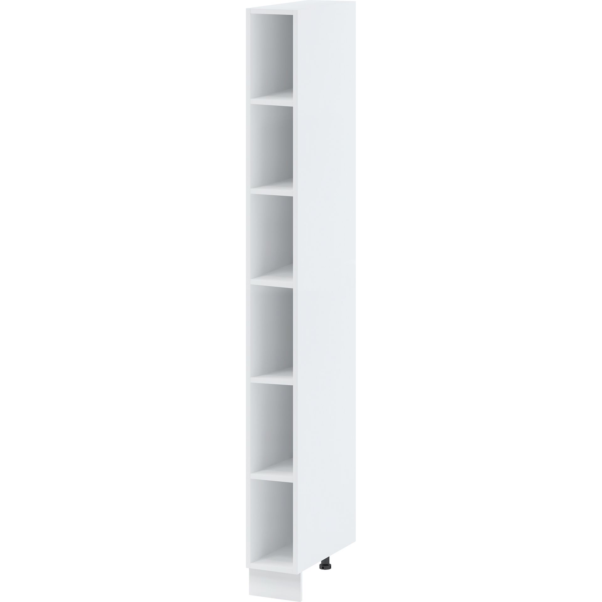 Szafka Dolna Stojąca Otwarta Wysoka DK 20/213,7 Layman Szary Mat, h 10cm