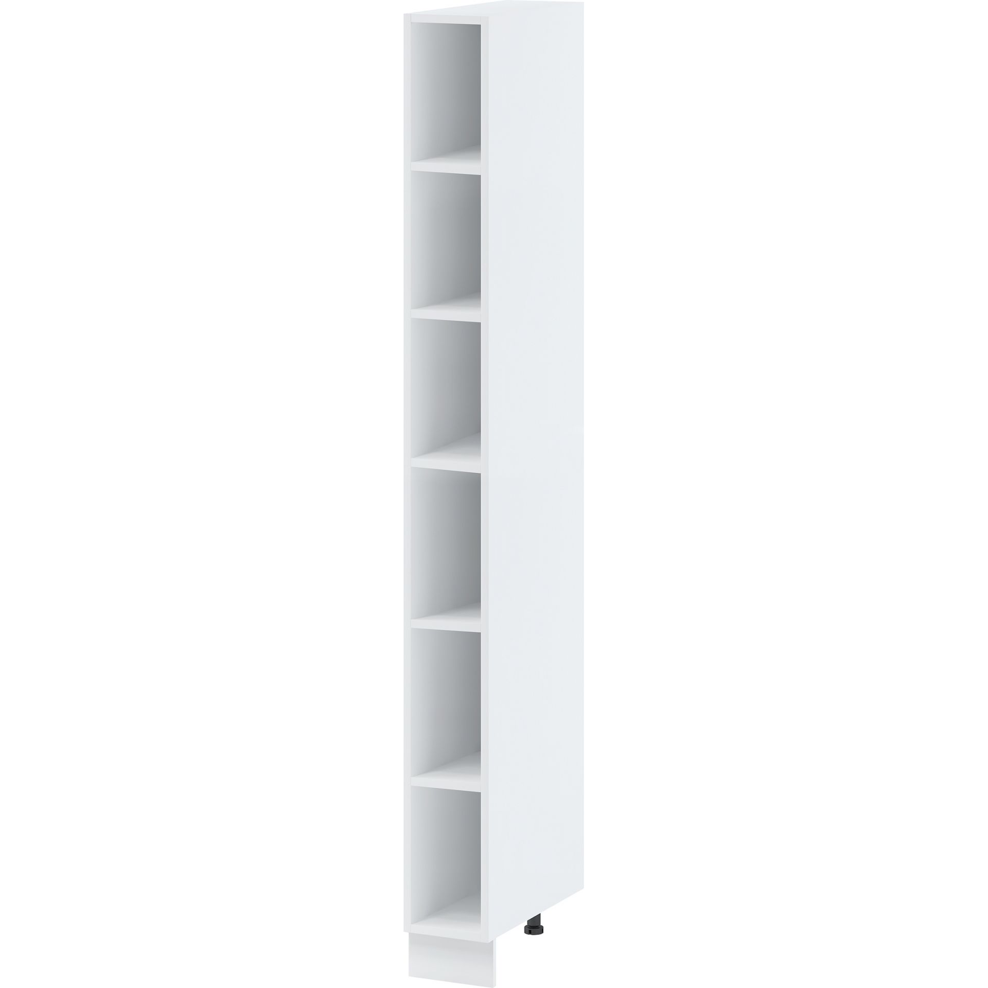 Szafka Dolna Stojąca Otwarta Wysoka DK 20/213,7 Layman Szary Mat, h 15cm