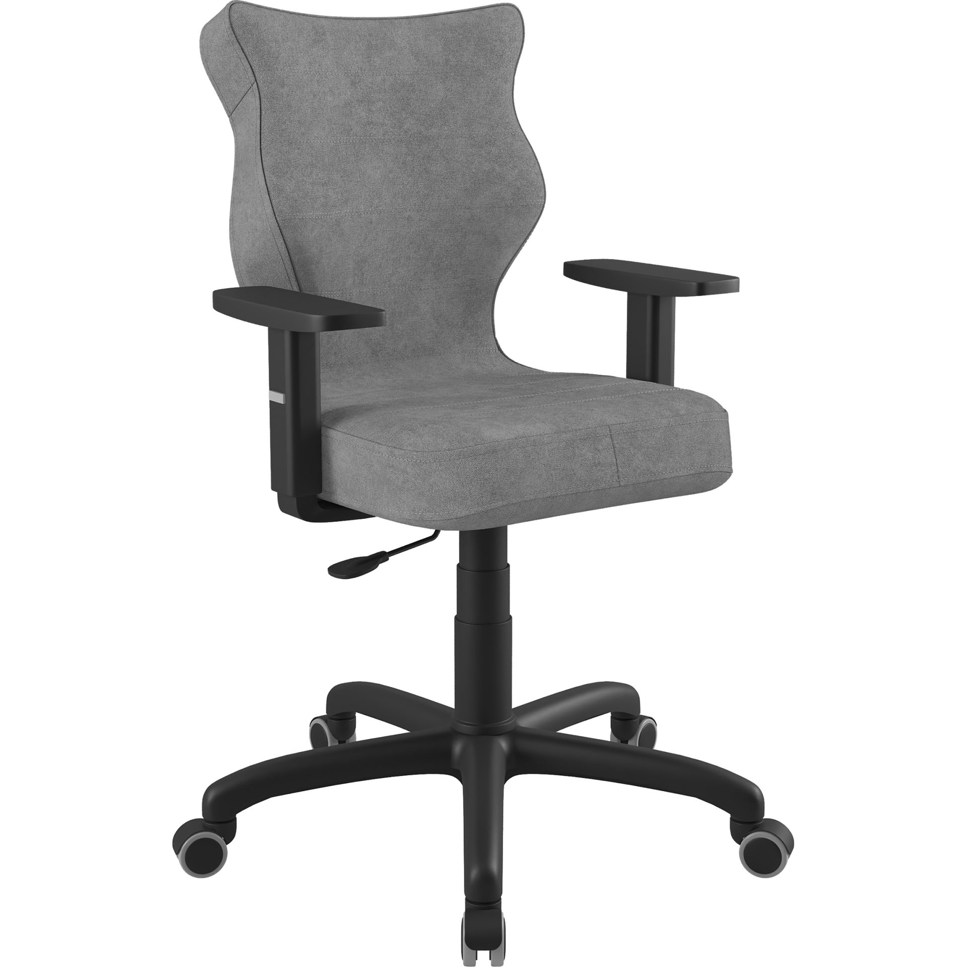 Фото - Комп'ютерне крісло Arco Fotel Obrotowy Biurowy  Czarny Entelo Palladium PD02 Brązowy, 6 
