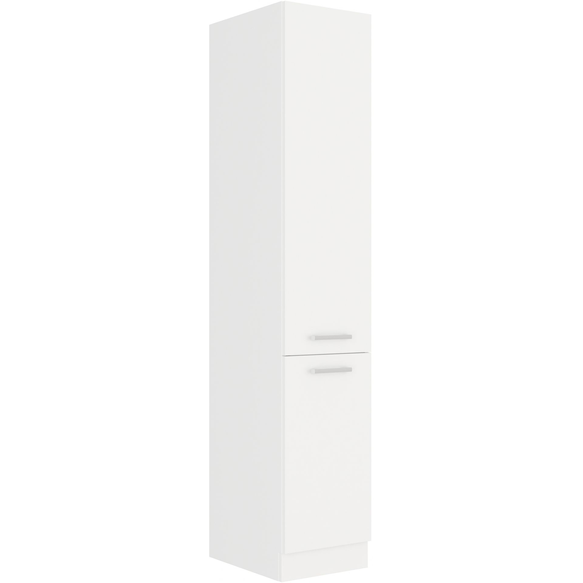 Szafka Dolna Wysoka Słupek 40 DK-210 2F Eko White Stolarz Lempert Biały