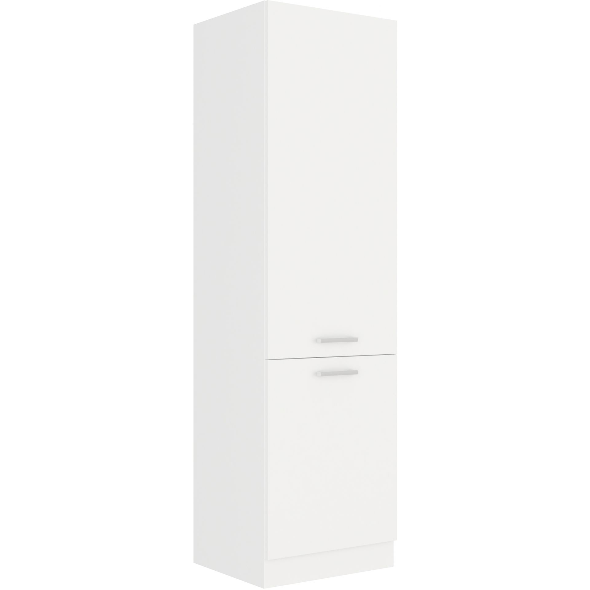 Szafka Dolna Wysoka Słupek 60 DK-210 2F Eko White Stolarz Lempert Biały
