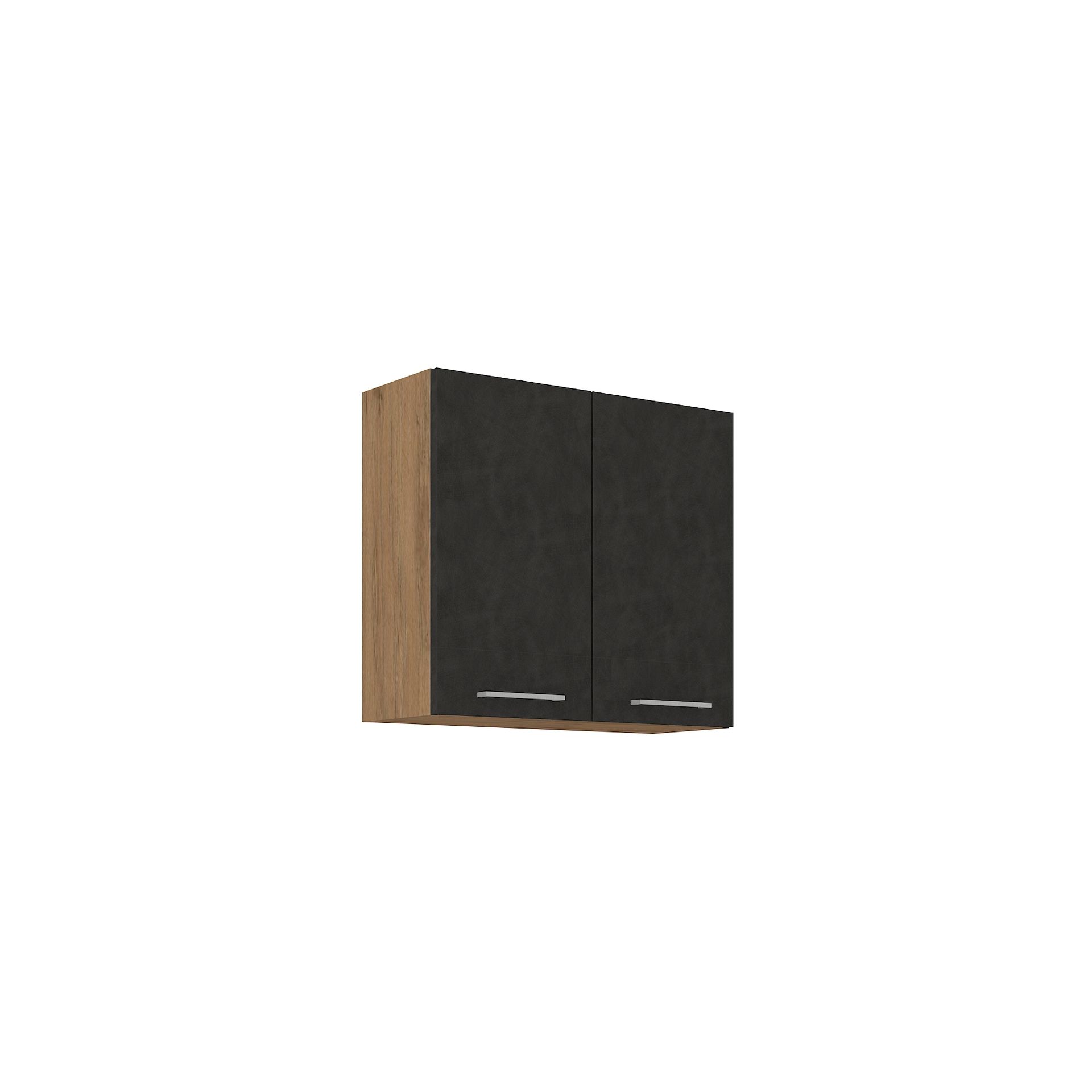 Szafka Górna Wisząca 2 Drzwi 80 G-72 2F Vigo Matera Stolarz Lempert Matera, Dąb Lancelot