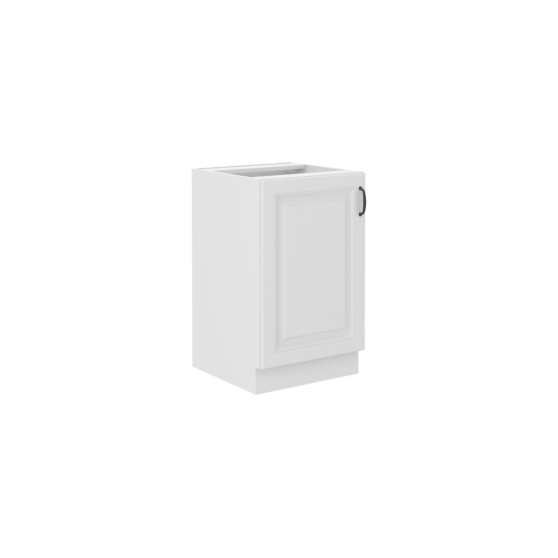 Szafka Pod Zlewozmywak 1 Drzwi 50ZL 1F Stilo Biały Mat Stolarz Lempert Biały Mat