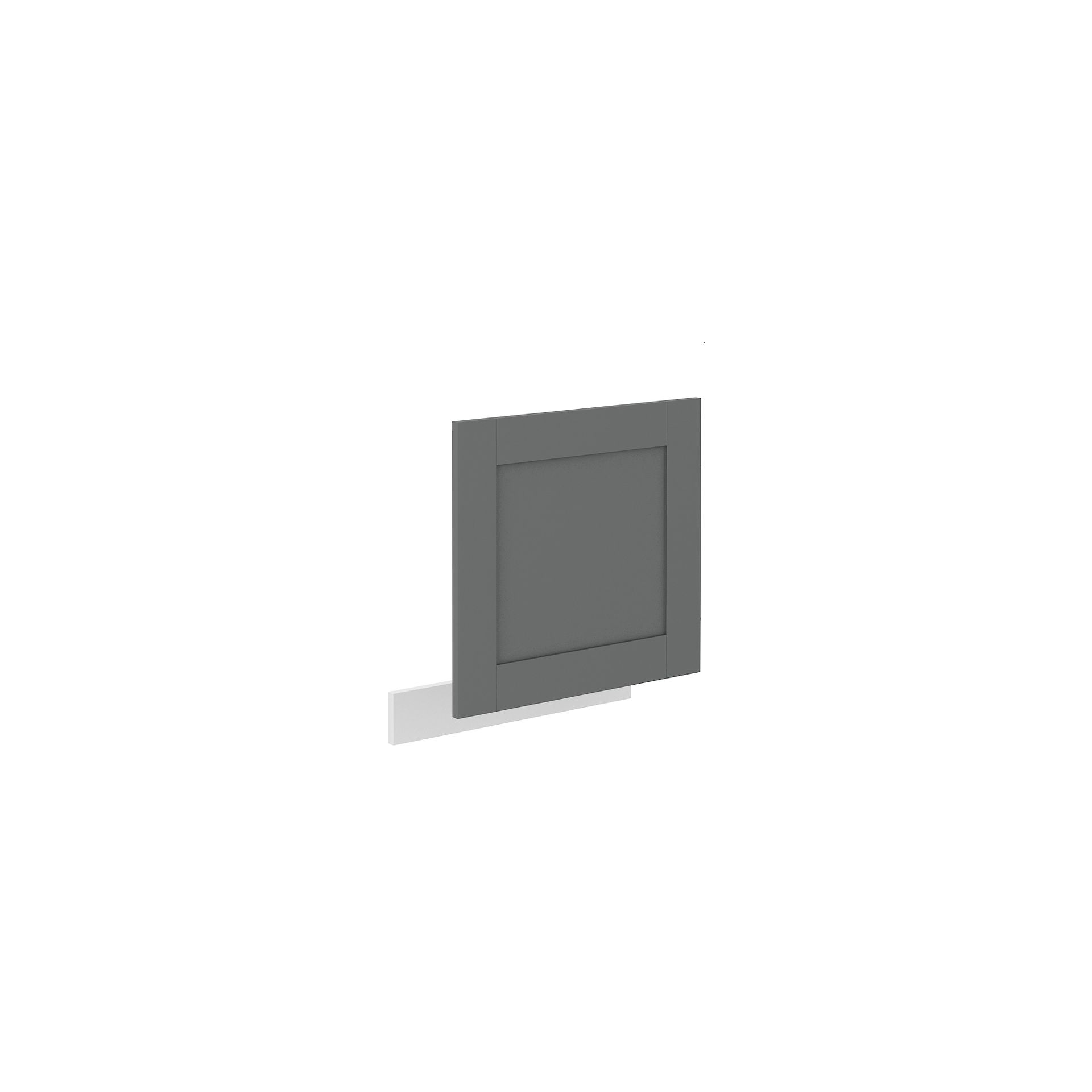 Front od Zmywarki ZM 570 x 596 Luna Dust Grey Stolarz Lempert Dąb Artisan