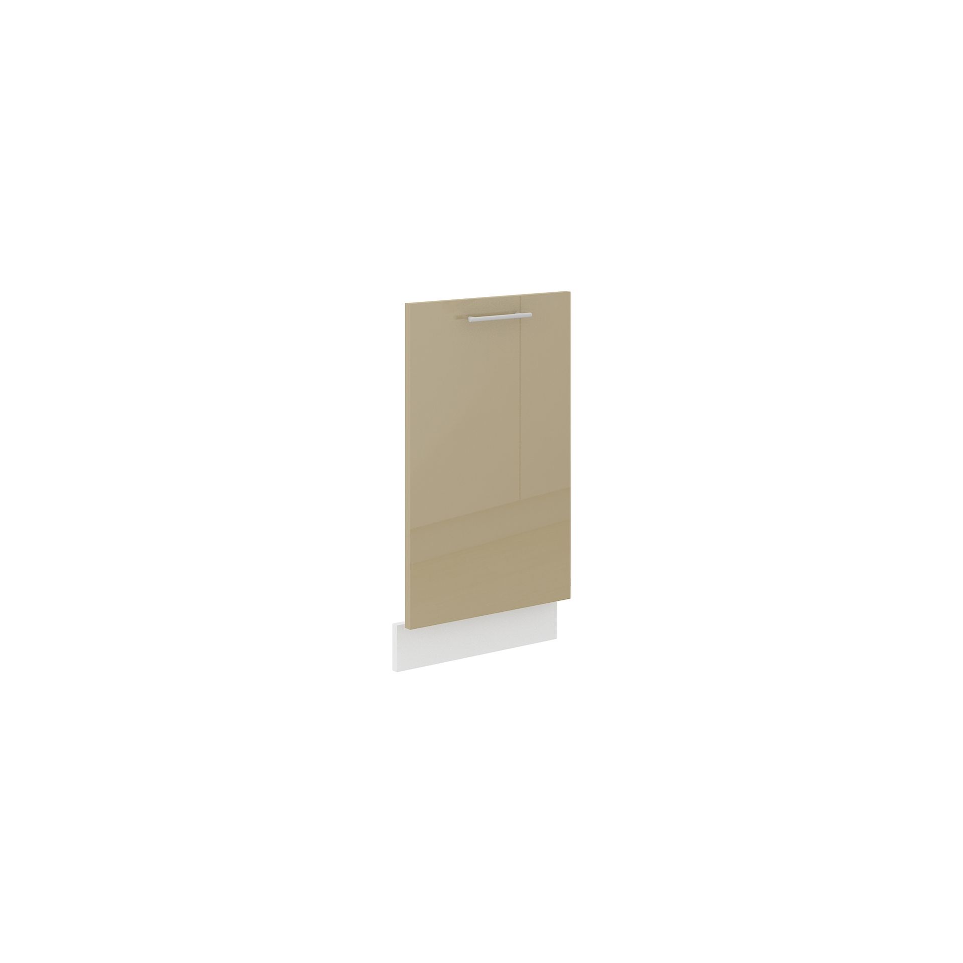 Front od Zmywarki ZM 713 x 446 Lara Cappucino Połysk Stolarz Lempert