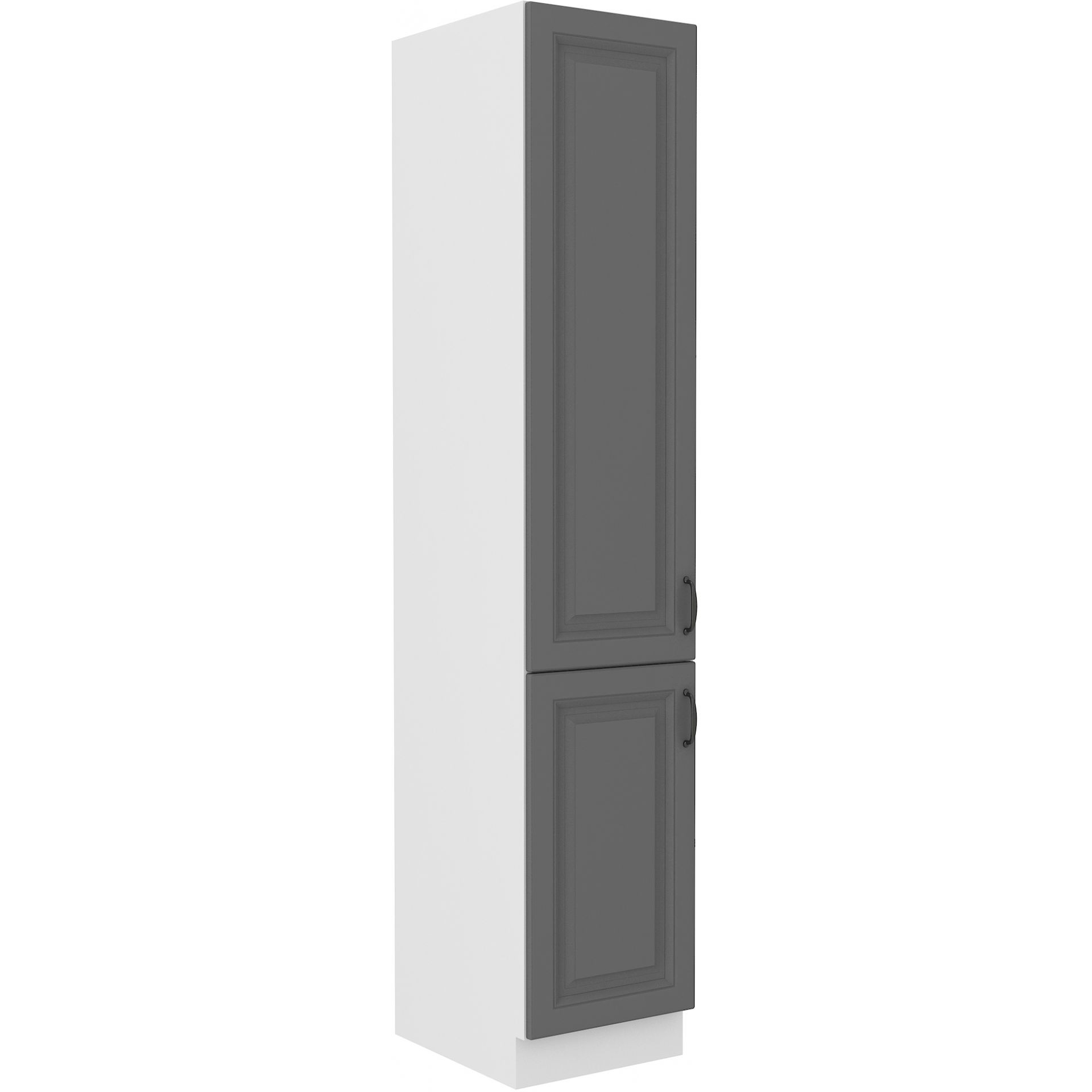 Szafka Dolna Wysoka Słupek 40 DK-210 2F Stilo Dust Grey Stolarz Lempert Dąb Artisan