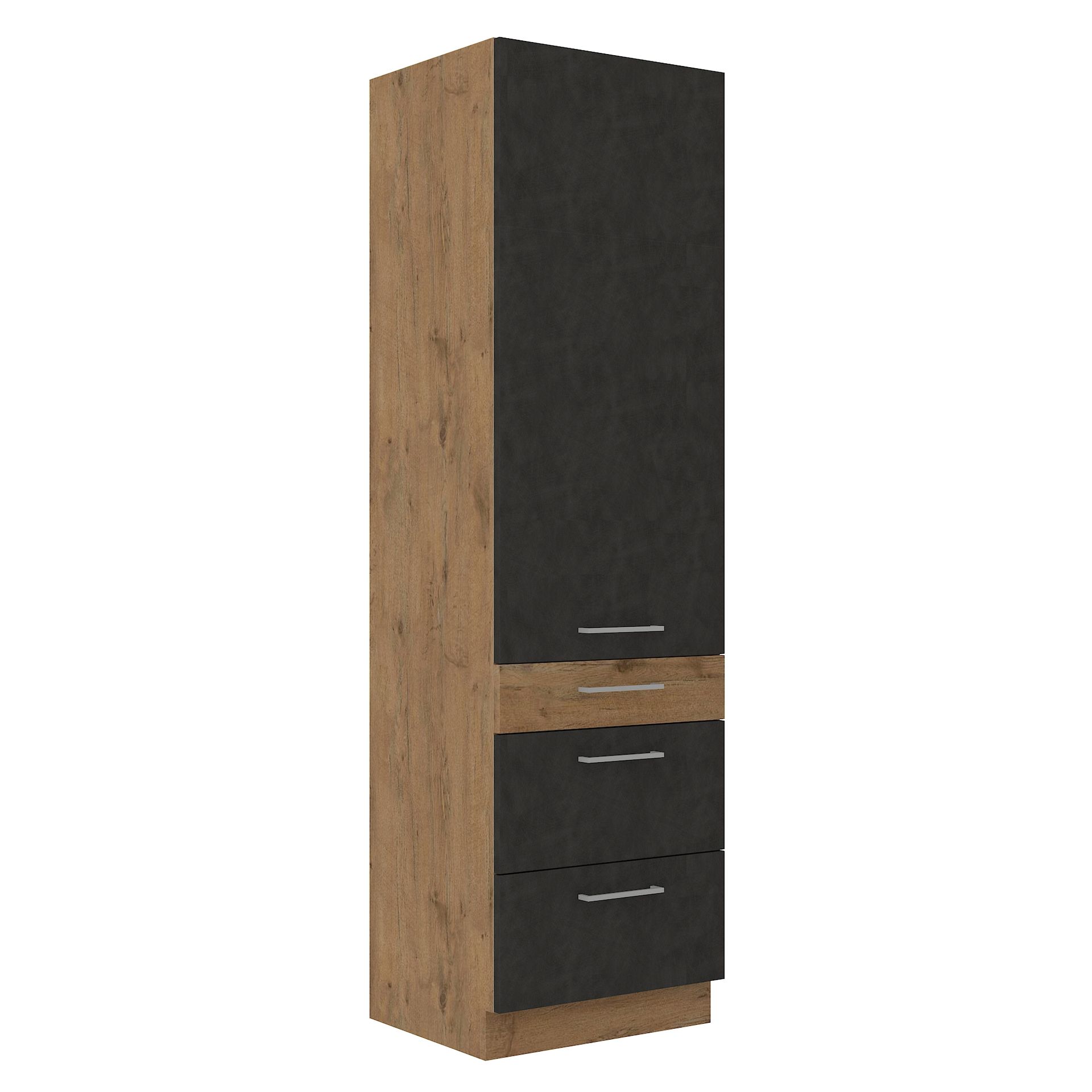 Szafka Dolna Wysoka Słupek 60 DKS-210 3S 1F Vigo Matera Stolarz Lempert Matera, Dąb Lancelot