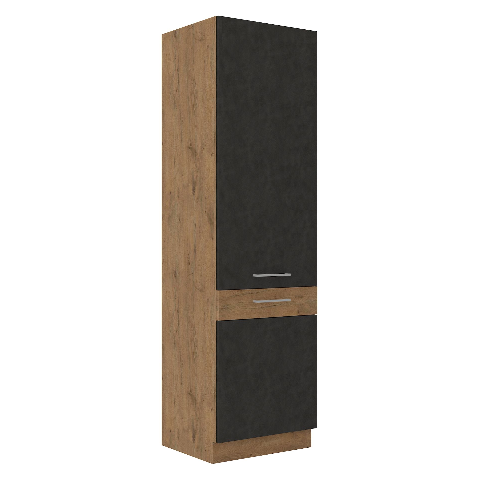 Szafka Dolna Słupek Wysoki Pod Zabudowę Lodówki 60 LO-210 2F Vigo Matera Stolarz Lempert Matera, Dąb Lancelot