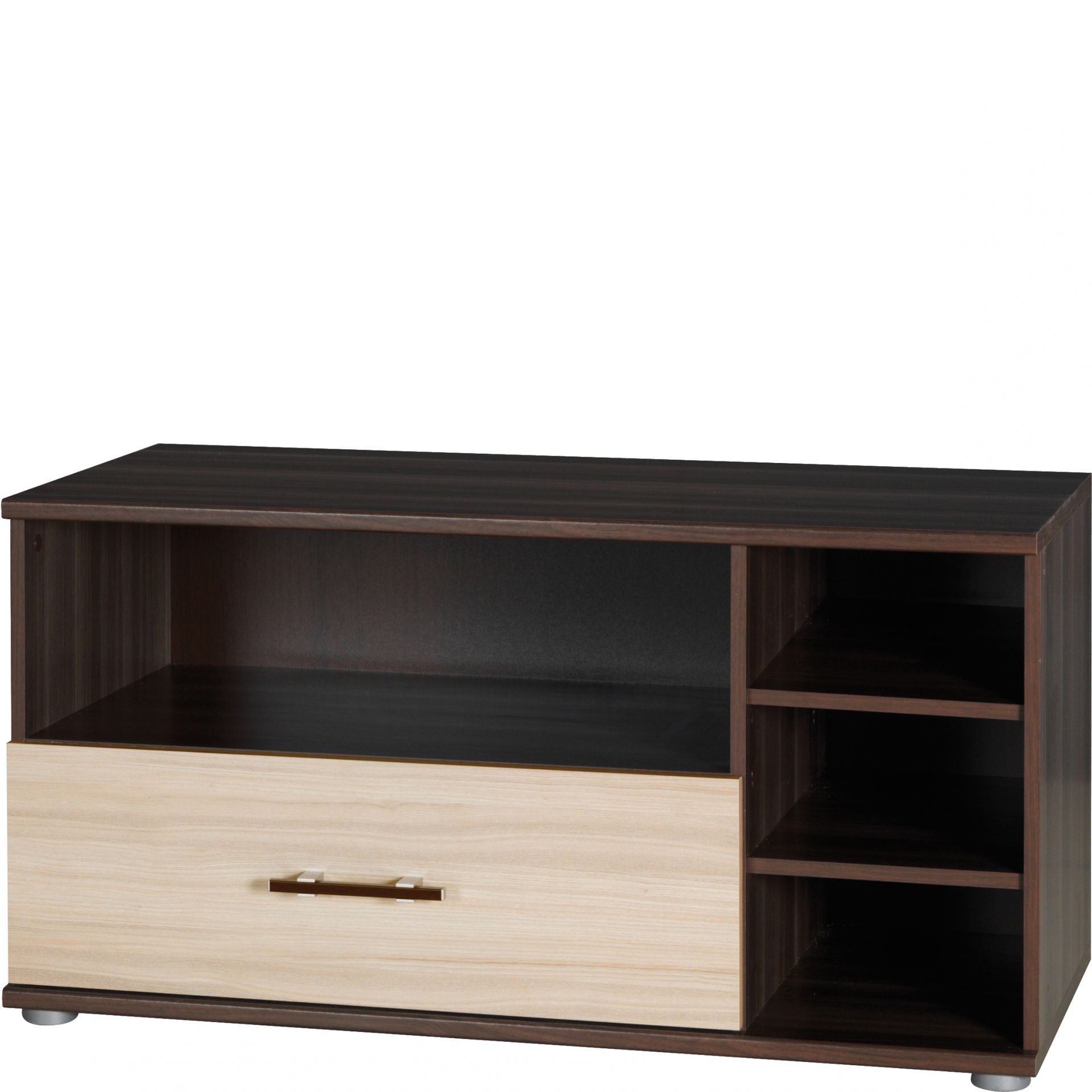 Szafka RTV 15 Inez Plus Jurek Meble Jesion, Jesion Ciemny